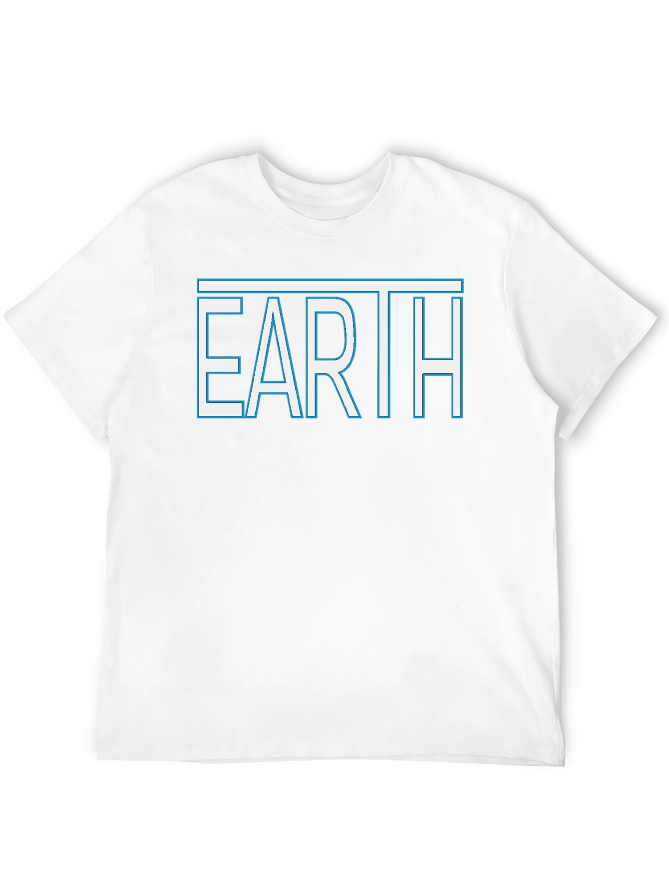 Earth Graphic Tee - Stylish Black T-Shirt