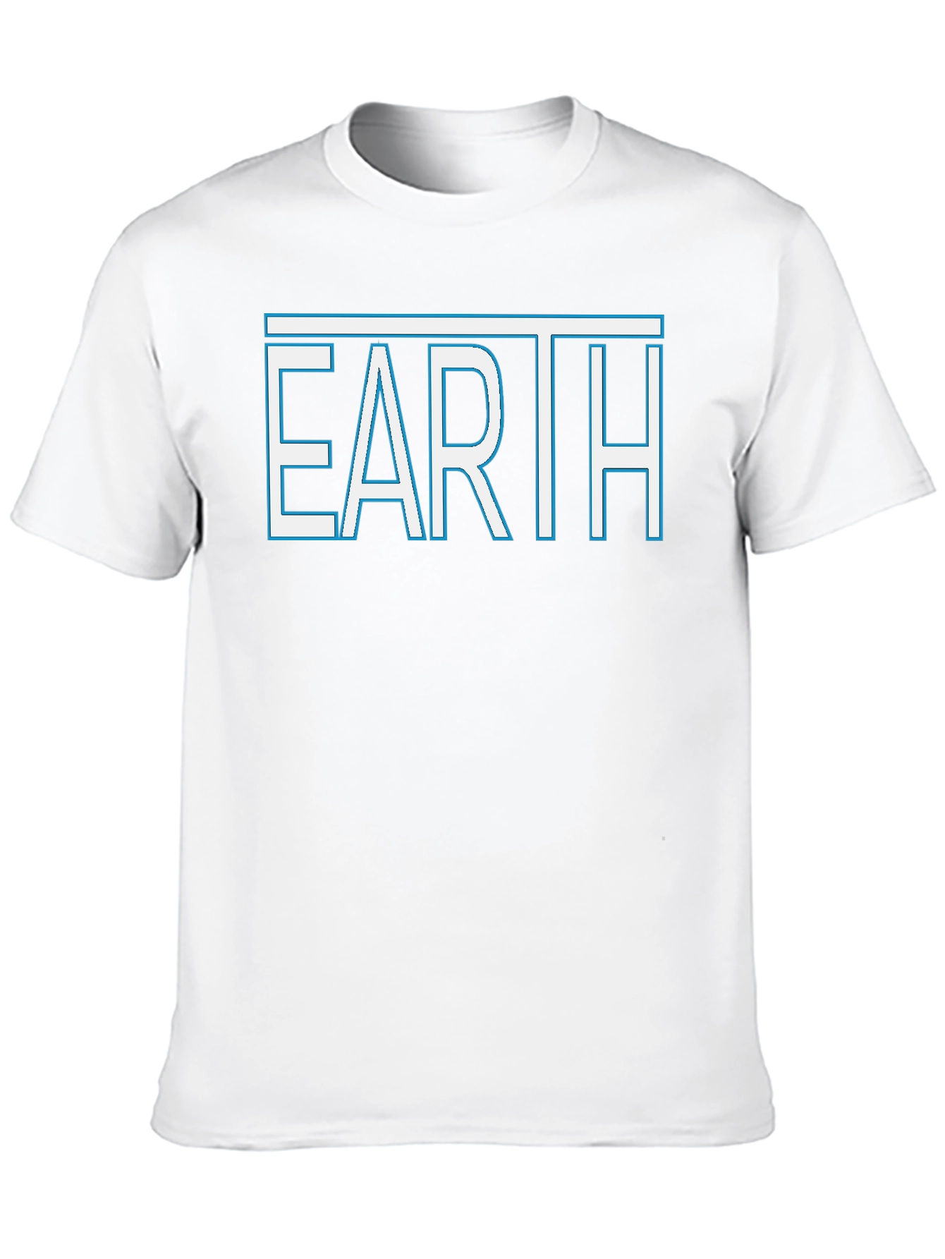 Earth Graphic Tee - Stylish Black T-Shirt