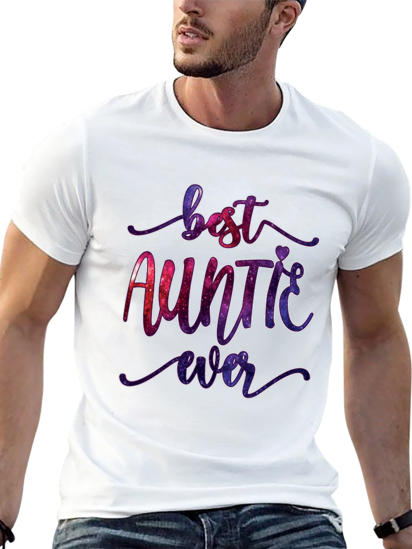Best Auntie Ever Graphic T-Shirt