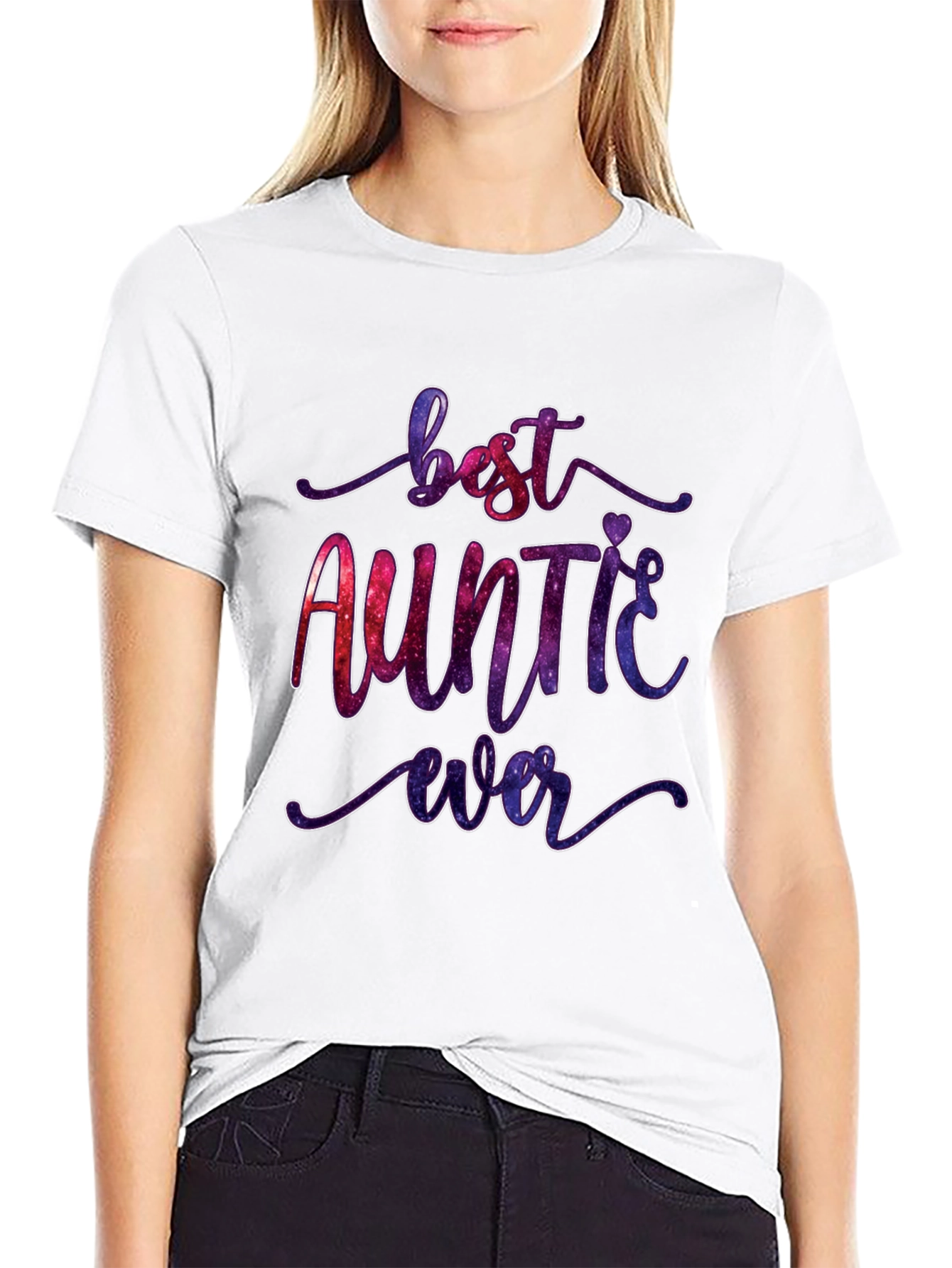 Best Auntie Ever Graphic T-Shirt