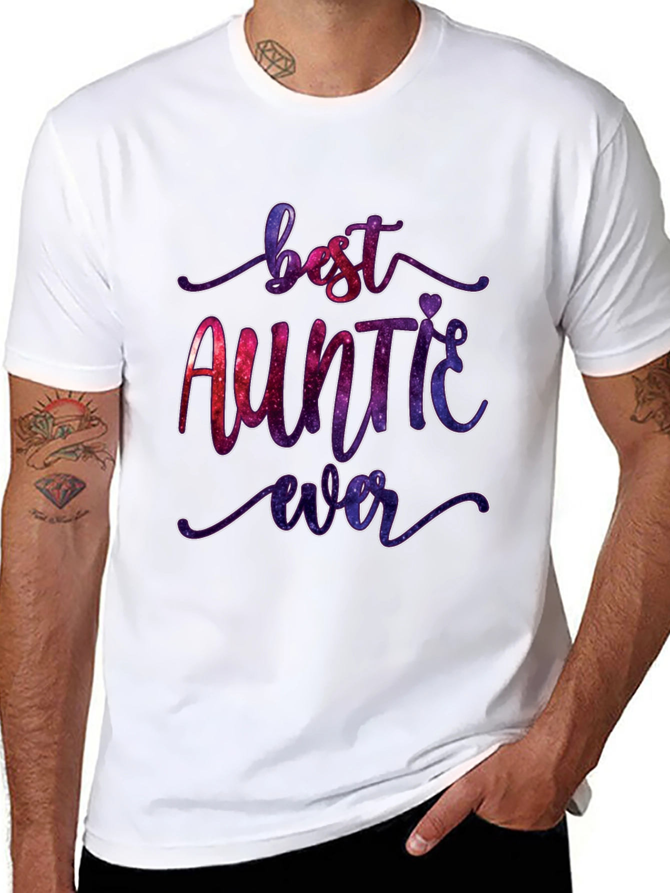 Best Auntie Ever Graphic T-Shirt