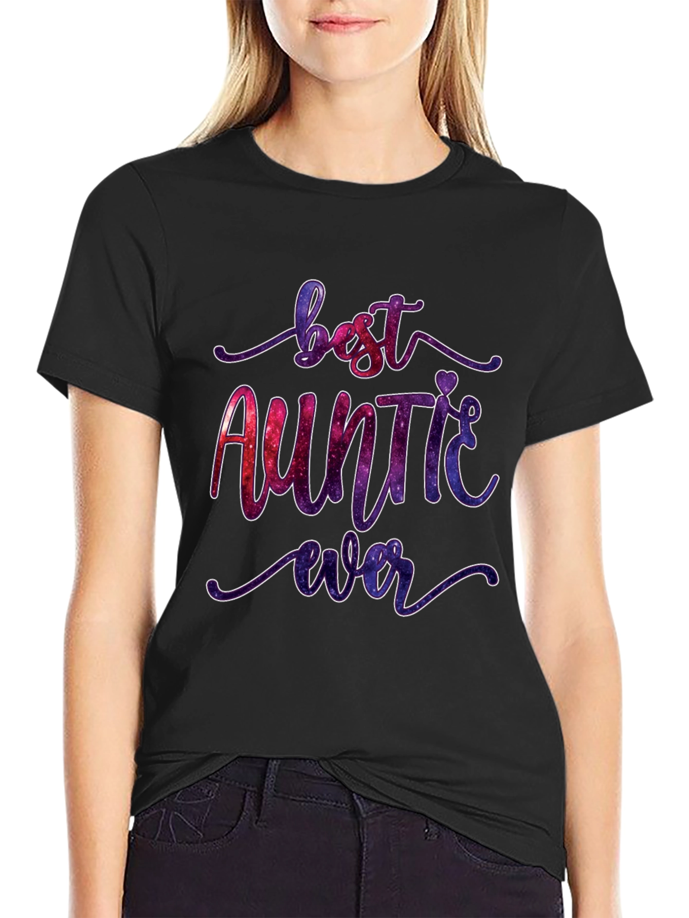 Best Auntie Ever Graphic T-Shirt