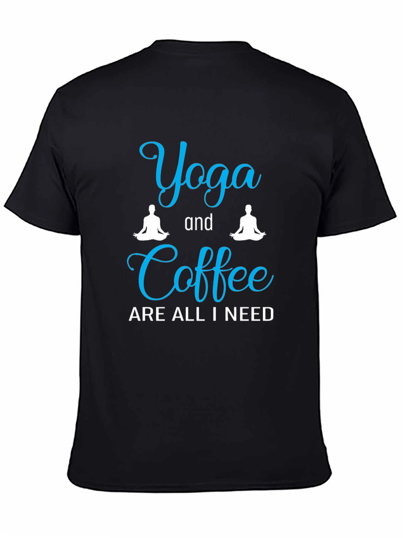 Yoga and Coffee Graphic T-Shirt