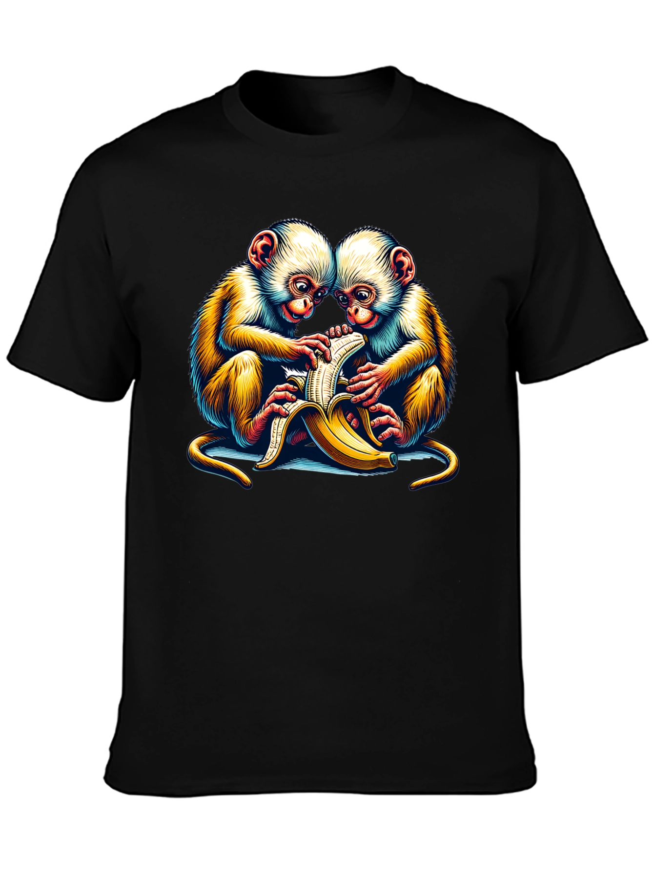 Fun Monkey Banana Graphic Tee