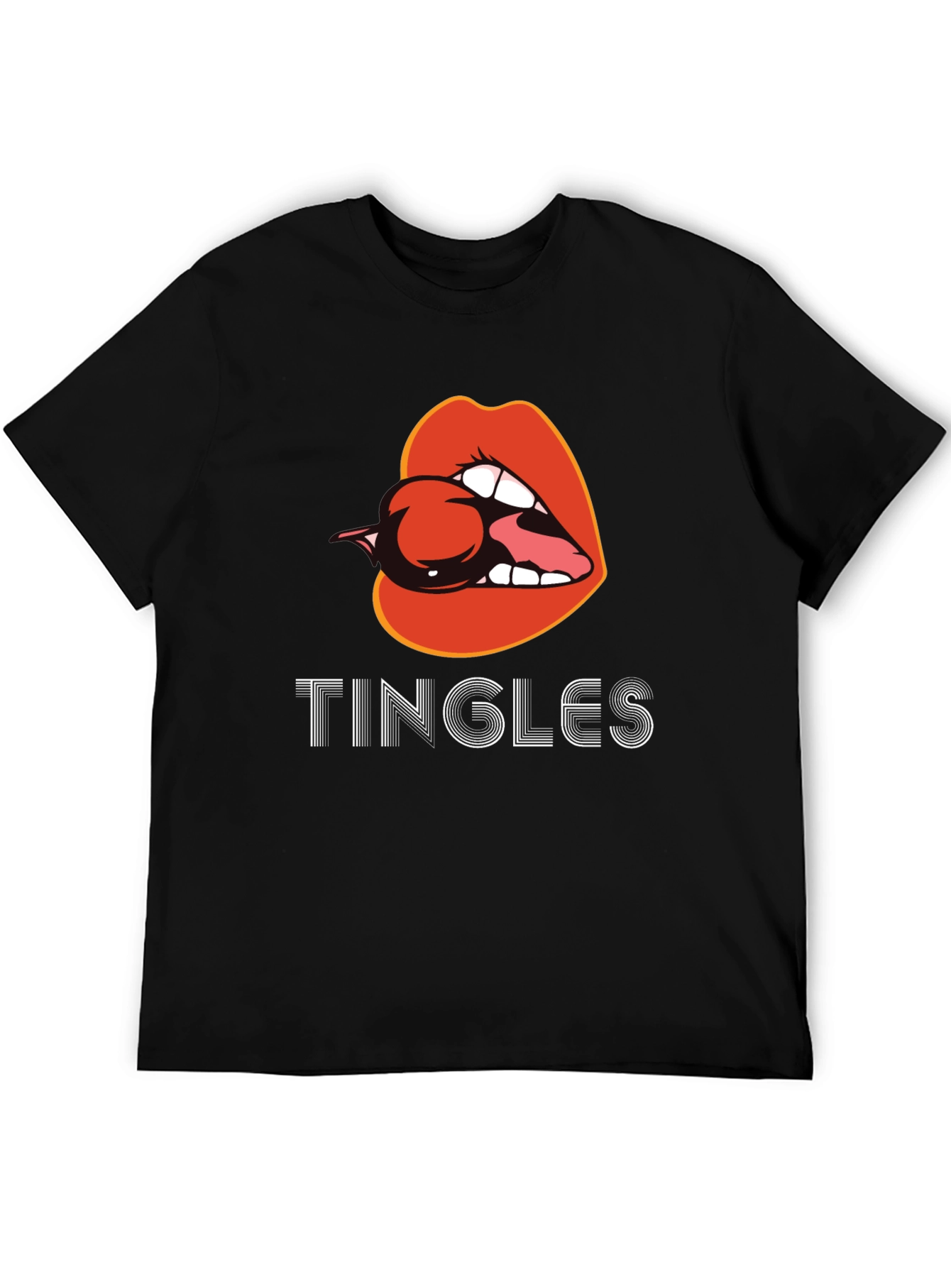 Tingles Lips Graphic T-Shirt - Unique & Stylish
