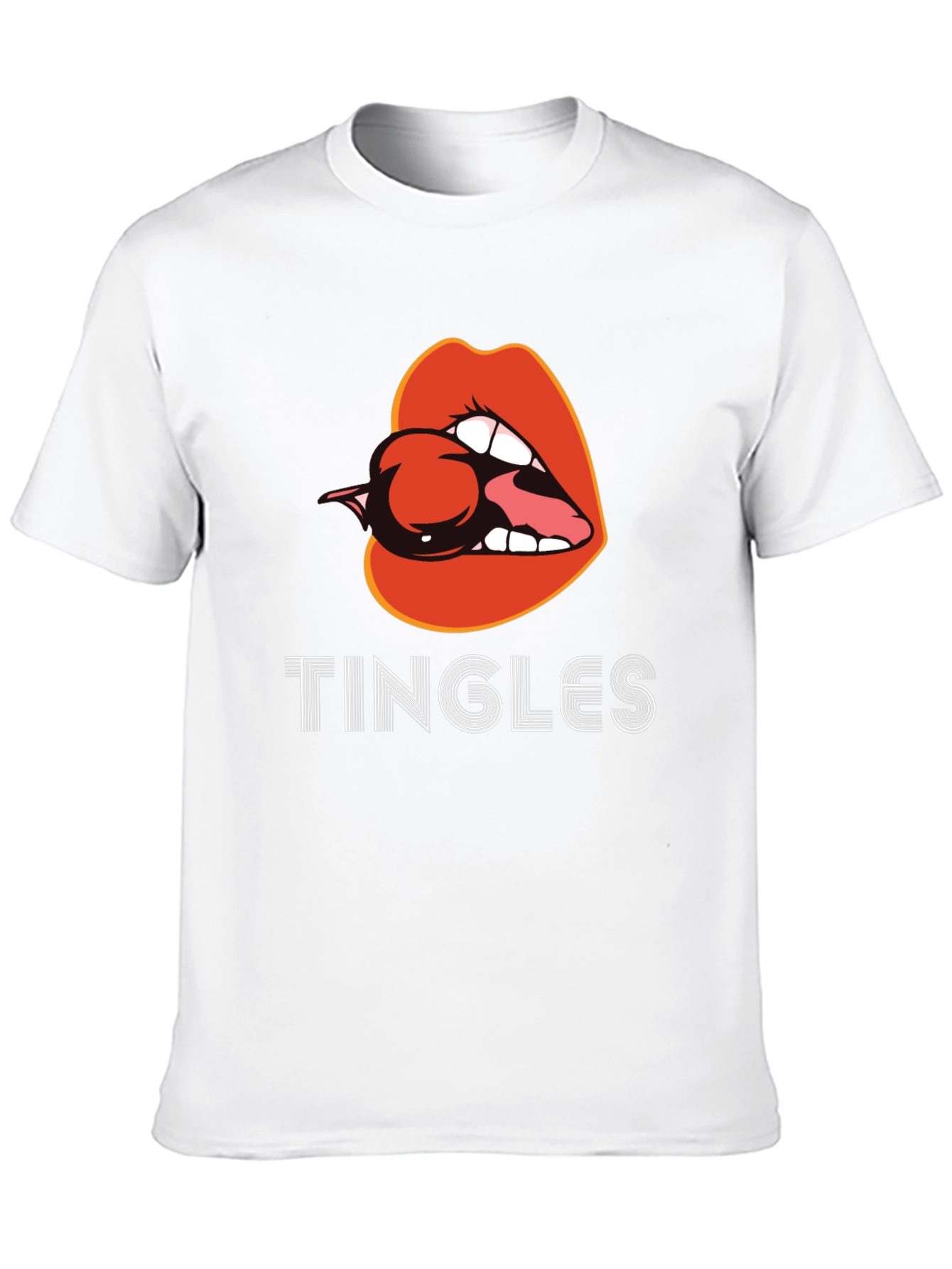 Tingles Lips Graphic T-Shirt - Unique & Stylish