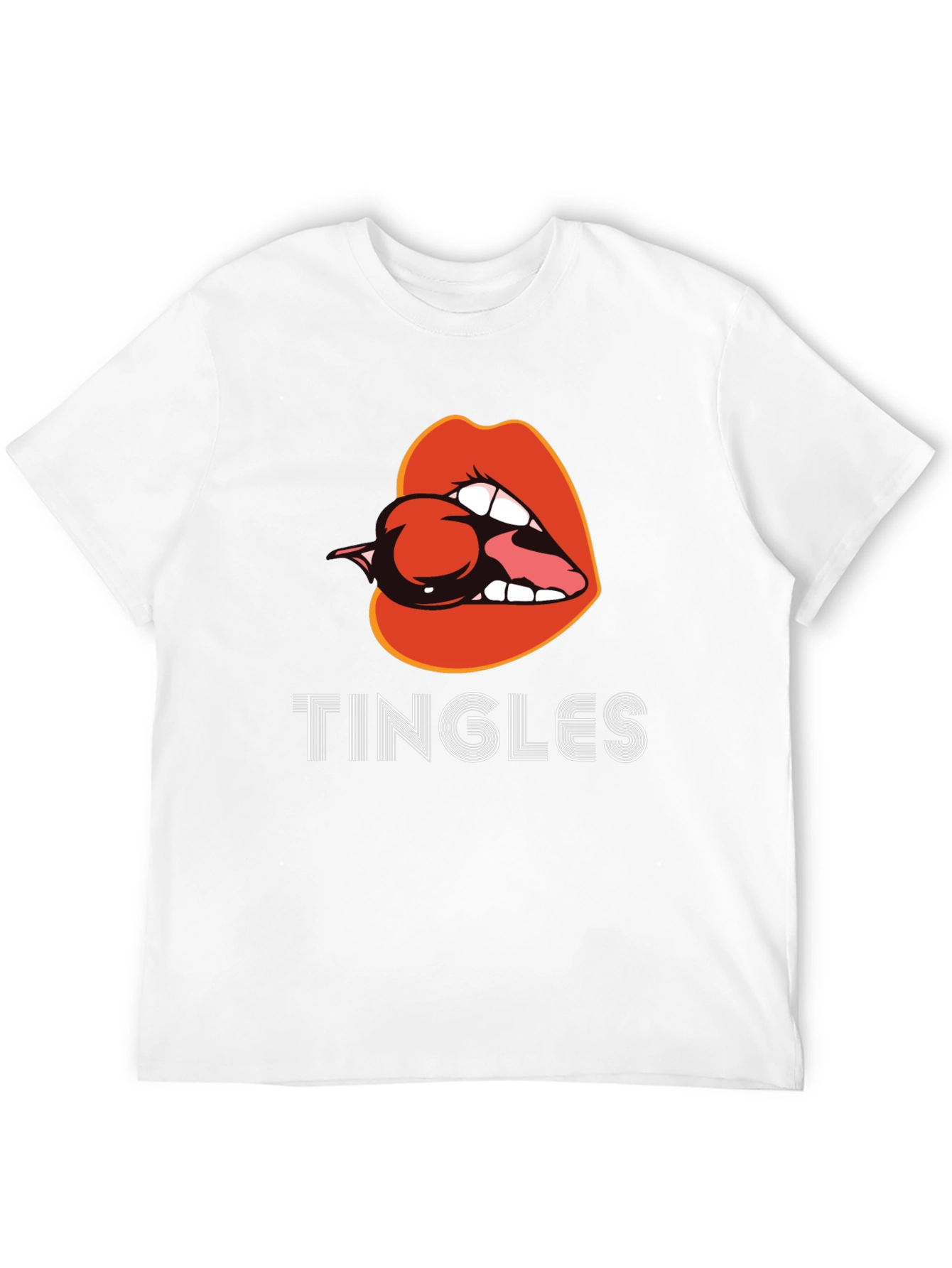 Tingles Lips Graphic T-Shirt - Unique & Stylish