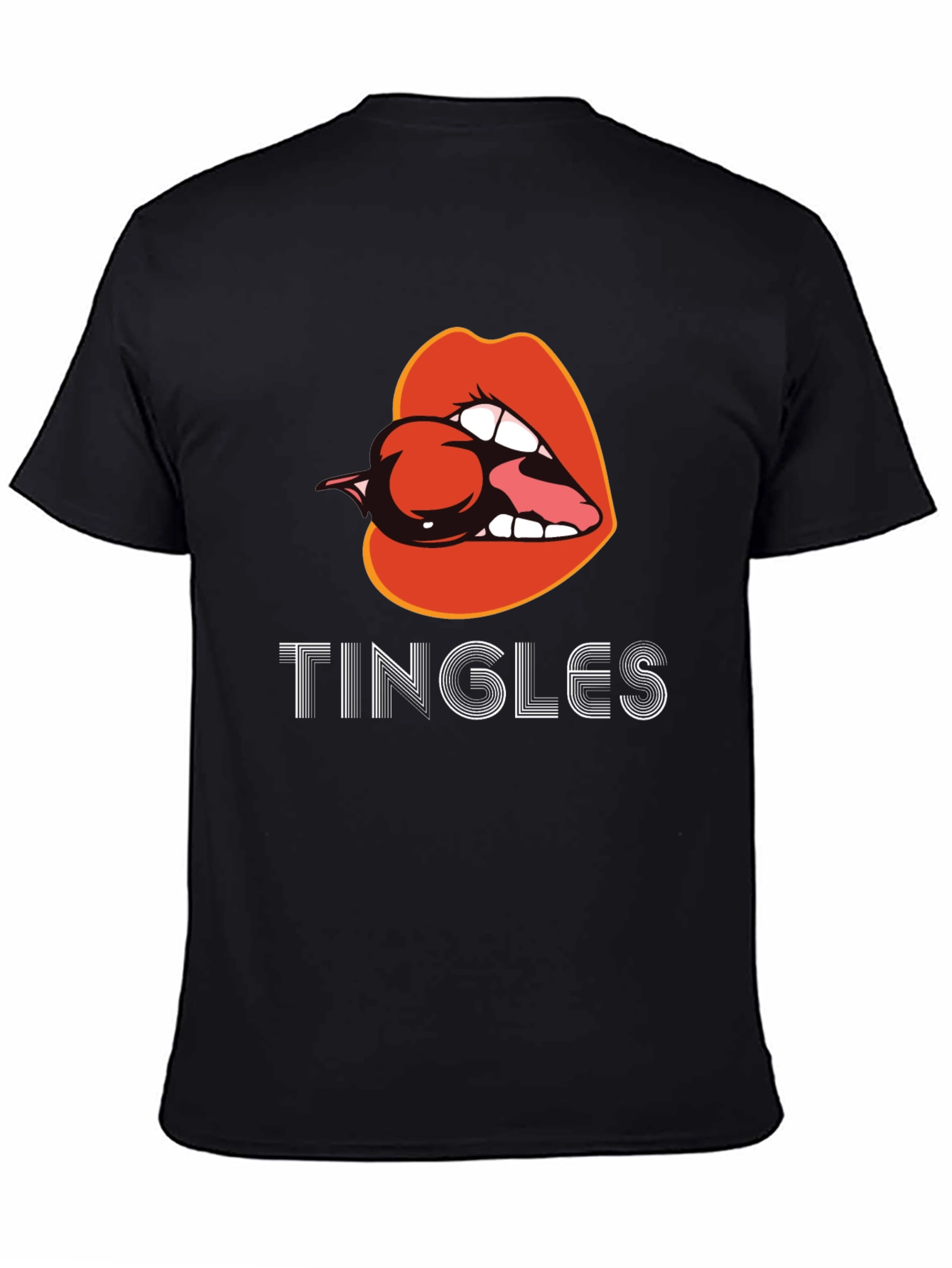 Tingles Lips Graphic T-Shirt - Unique & Stylish