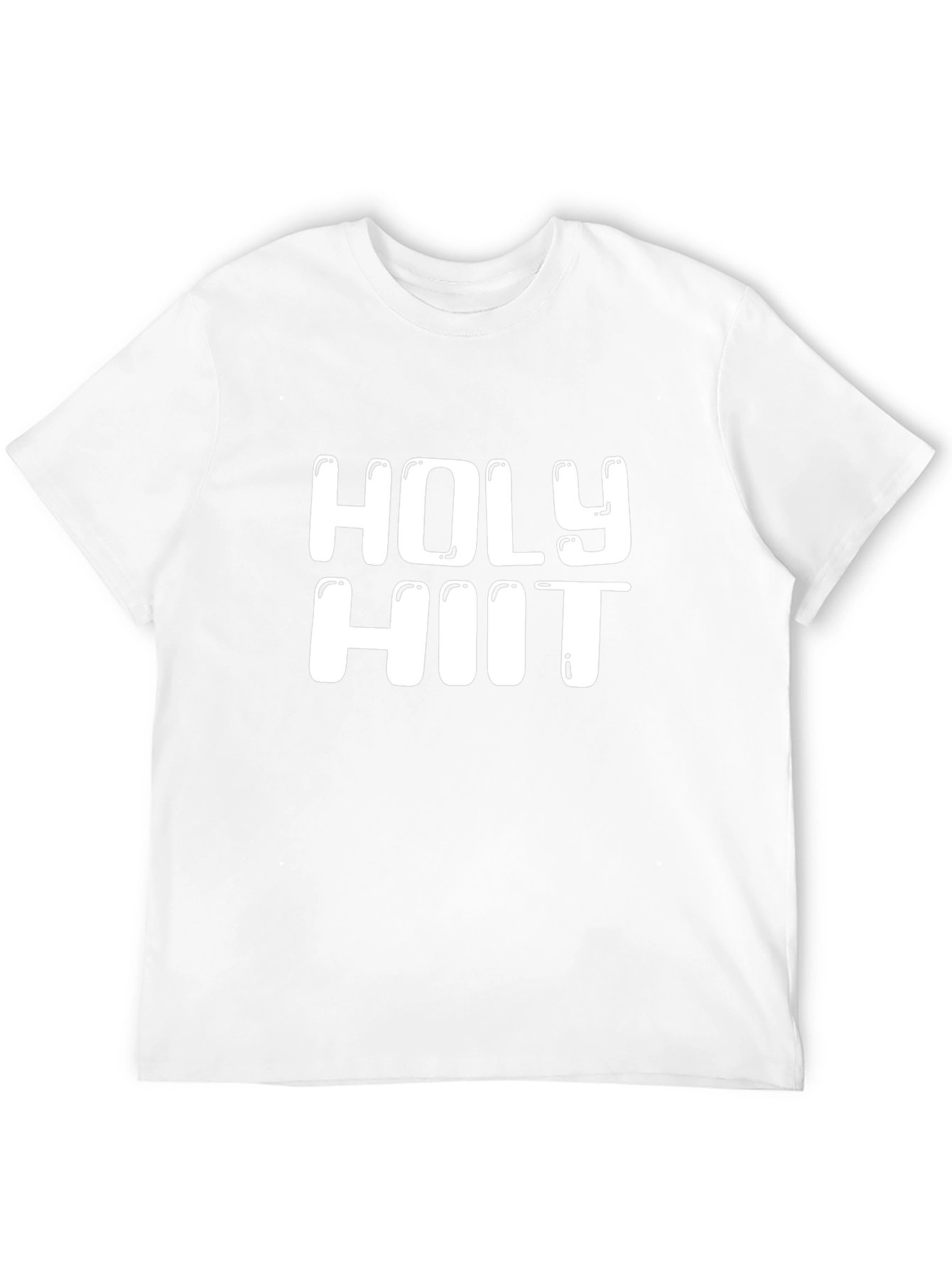 Holy HIIT Black T-Shirt - Workout Gym Tee