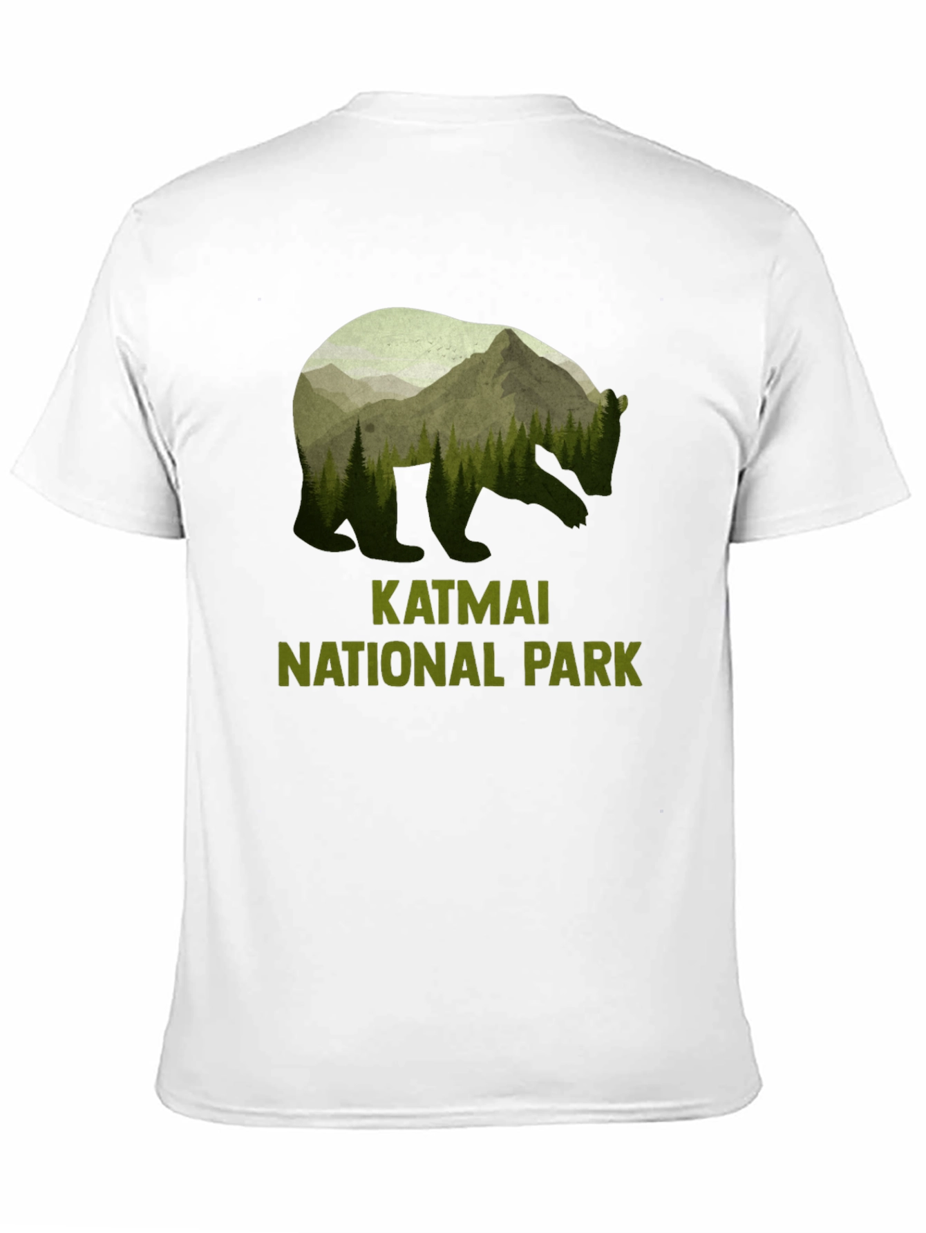 Katmai National Park Bear Silhouette T-Shirt