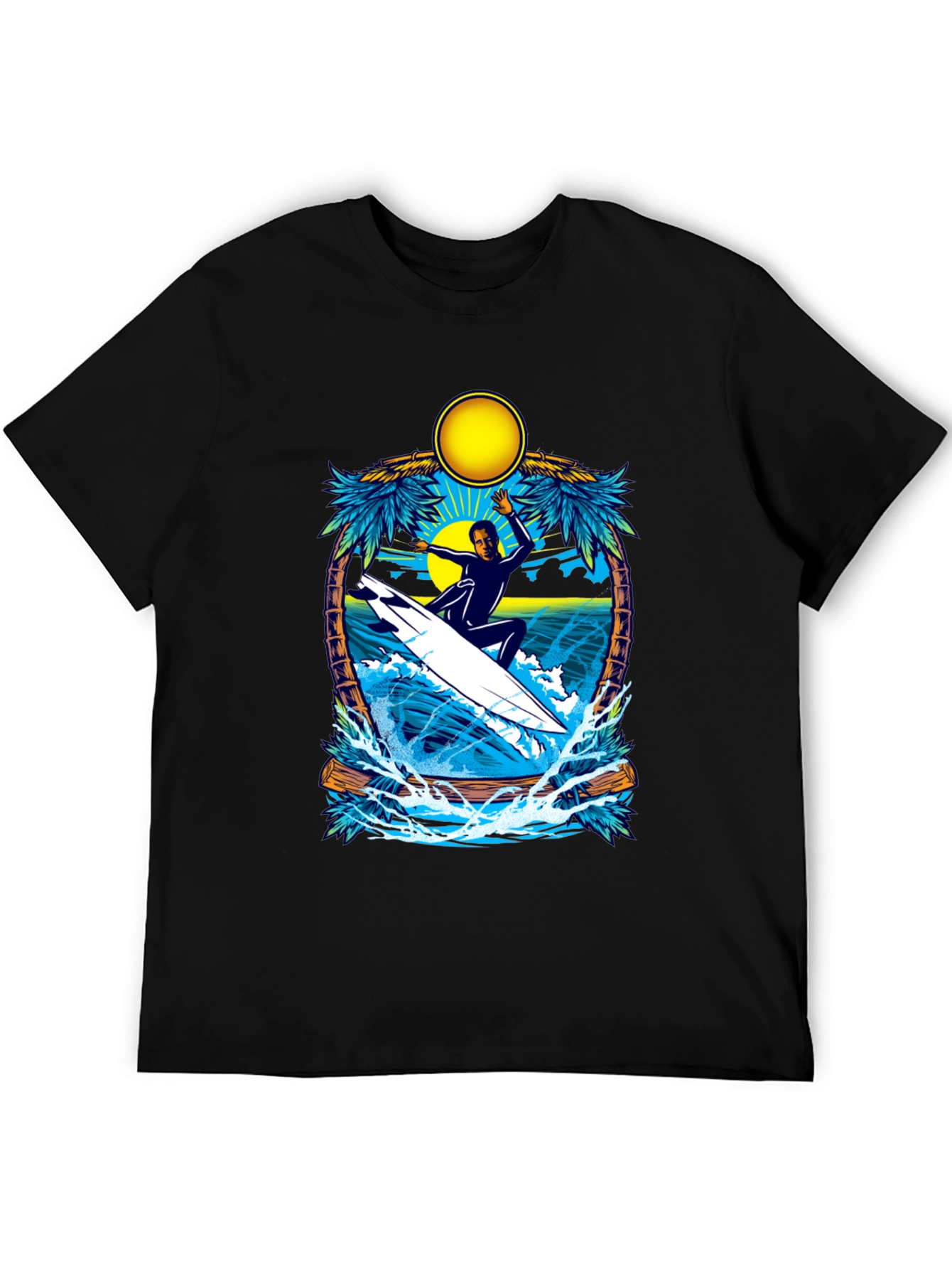 Surfing Paradise Graphic Tee