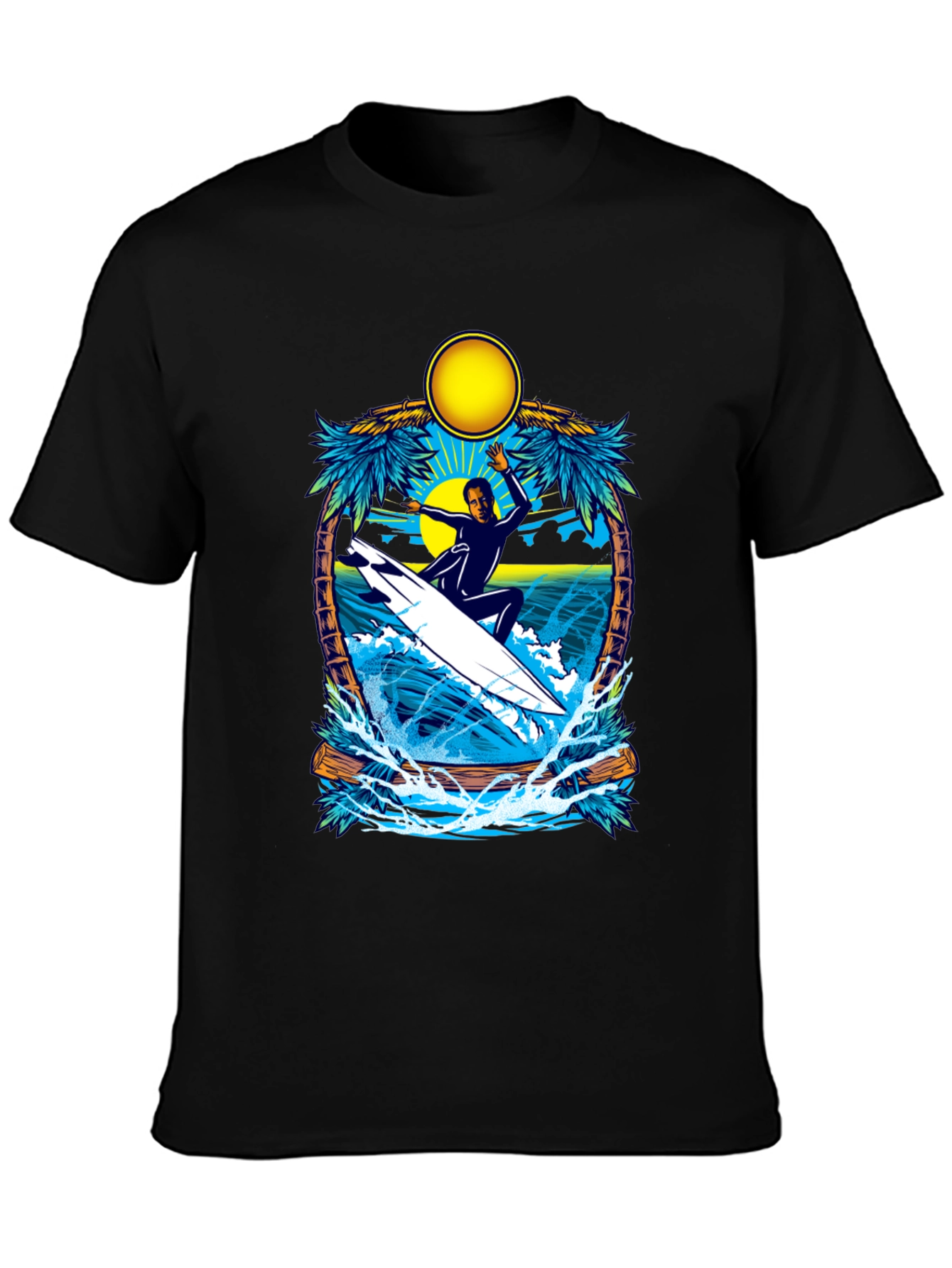 Surfing Paradise Graphic Tee