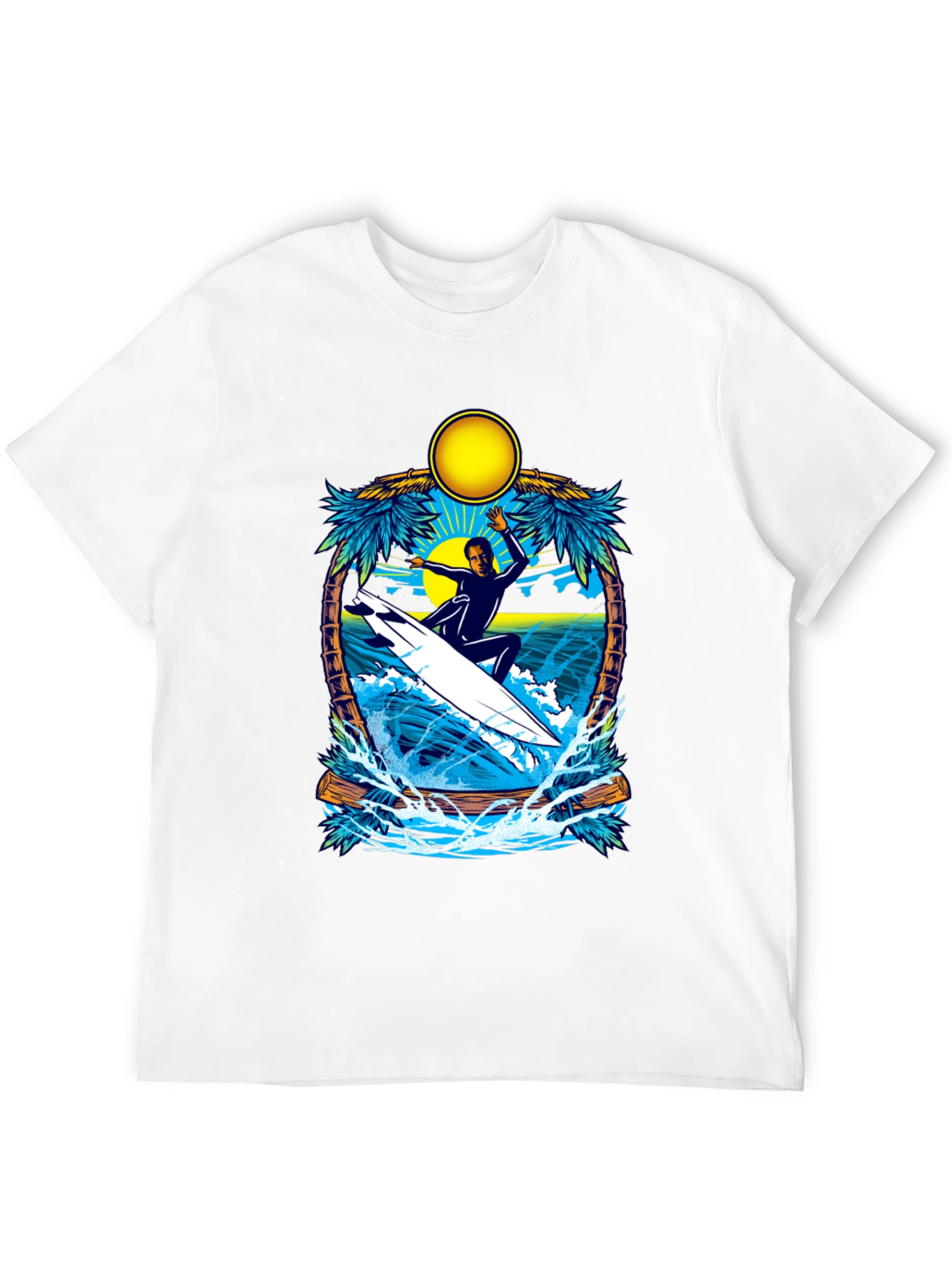 Surfing Paradise Graphic Tee