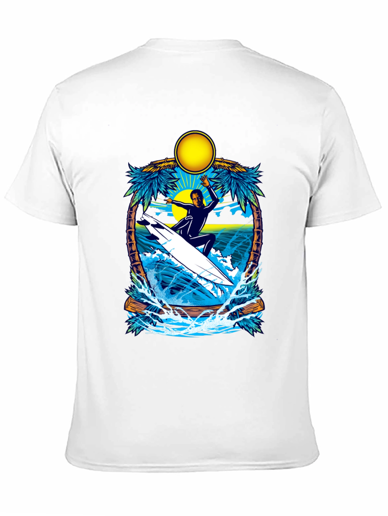 Surfing Paradise Graphic Tee