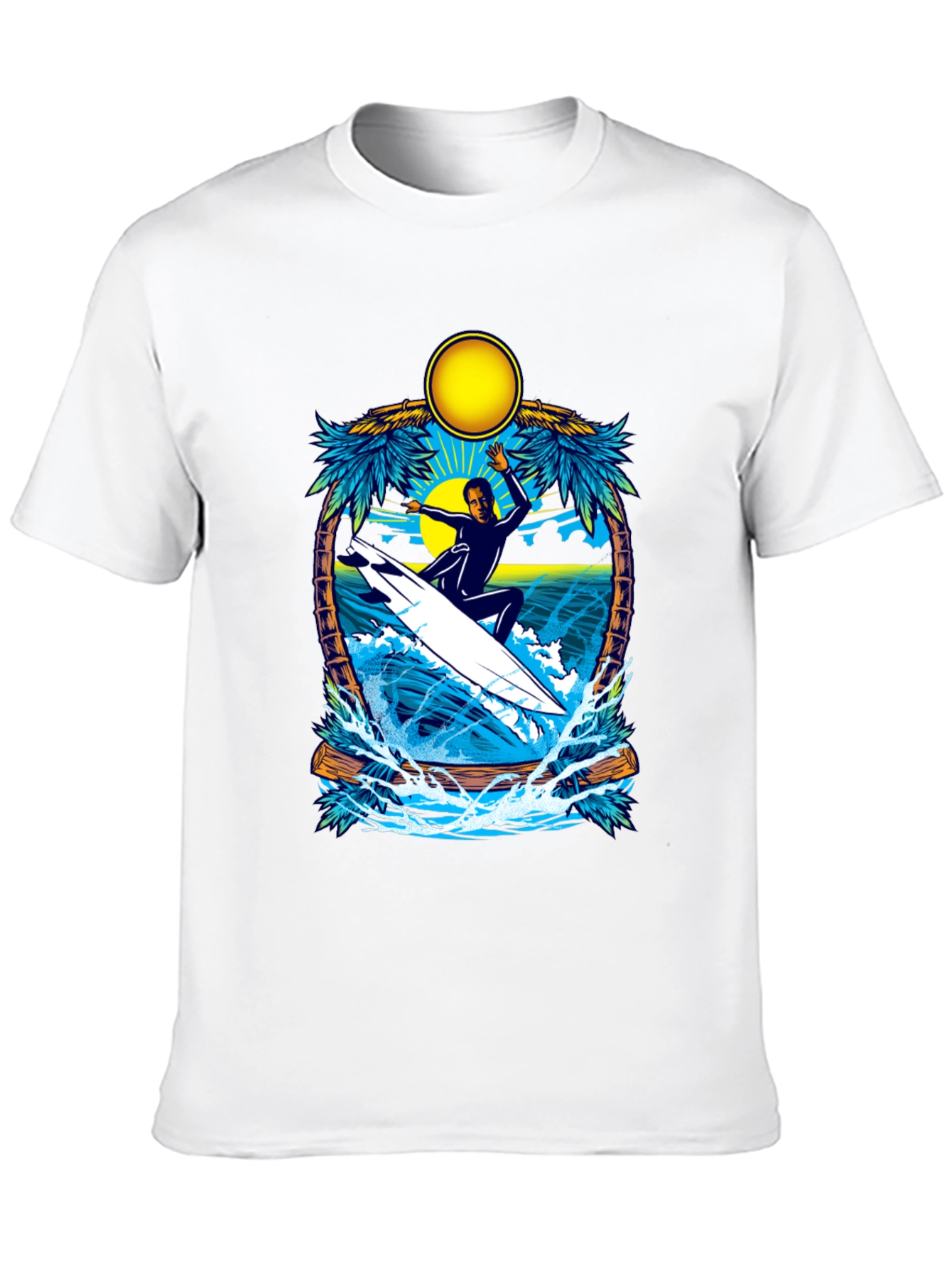 Surfing Paradise Graphic Tee