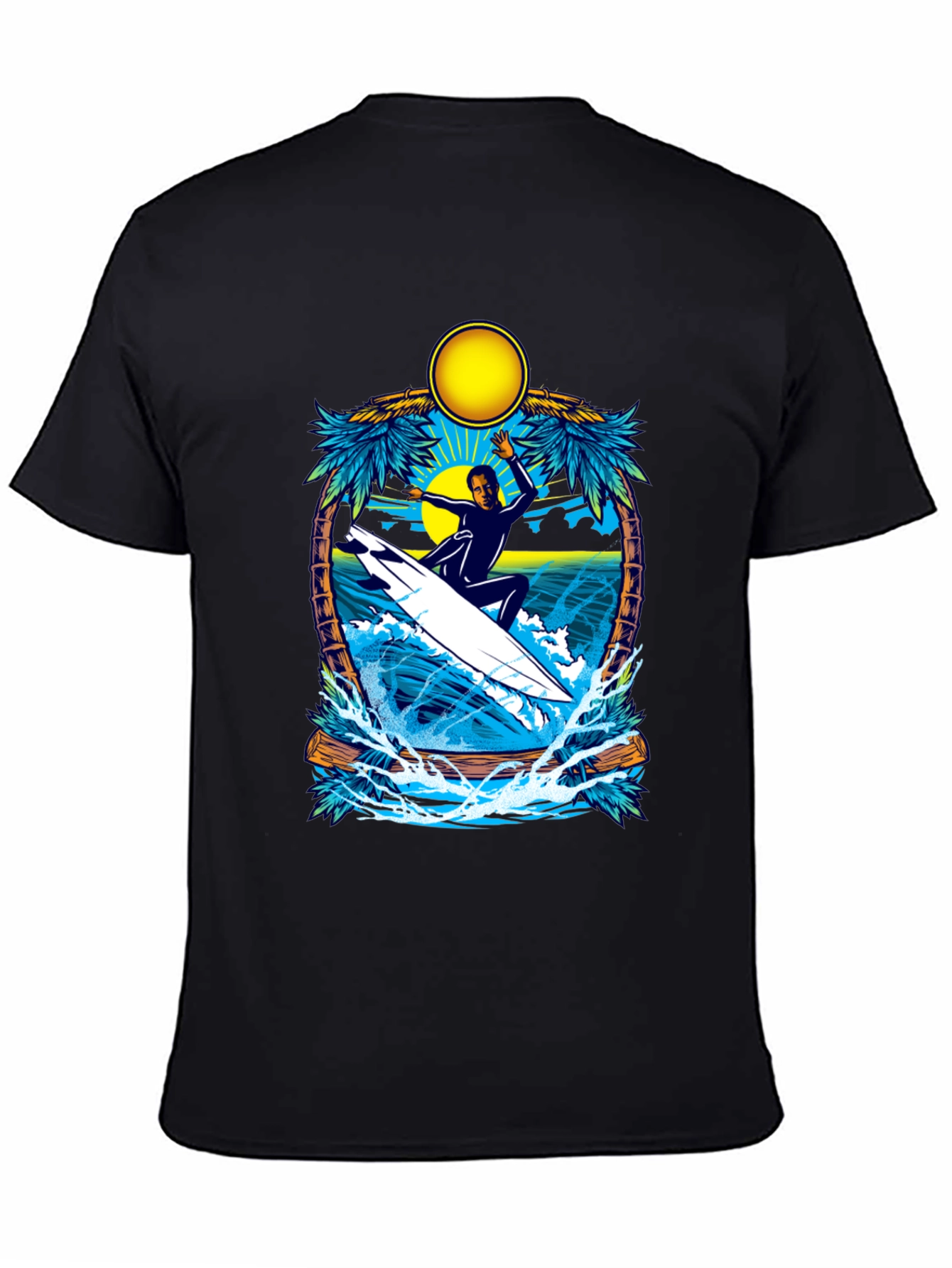 Surfing Paradise Graphic Tee