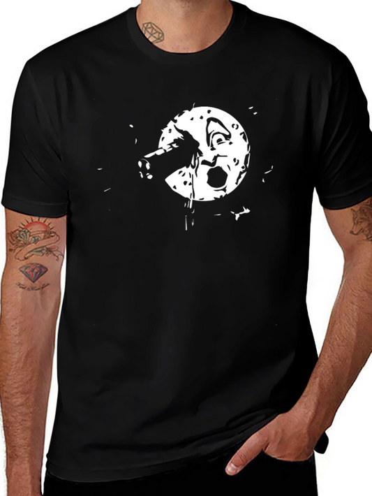Horror Movie Fan T-Shirt - Scary Clown Design