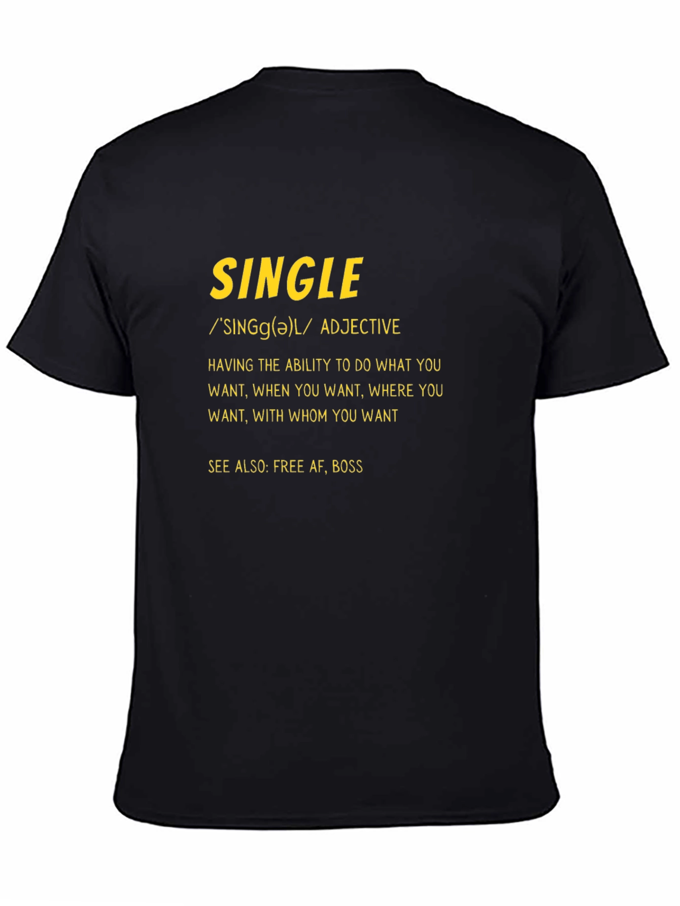 Single Definition Graphic T-Shirt