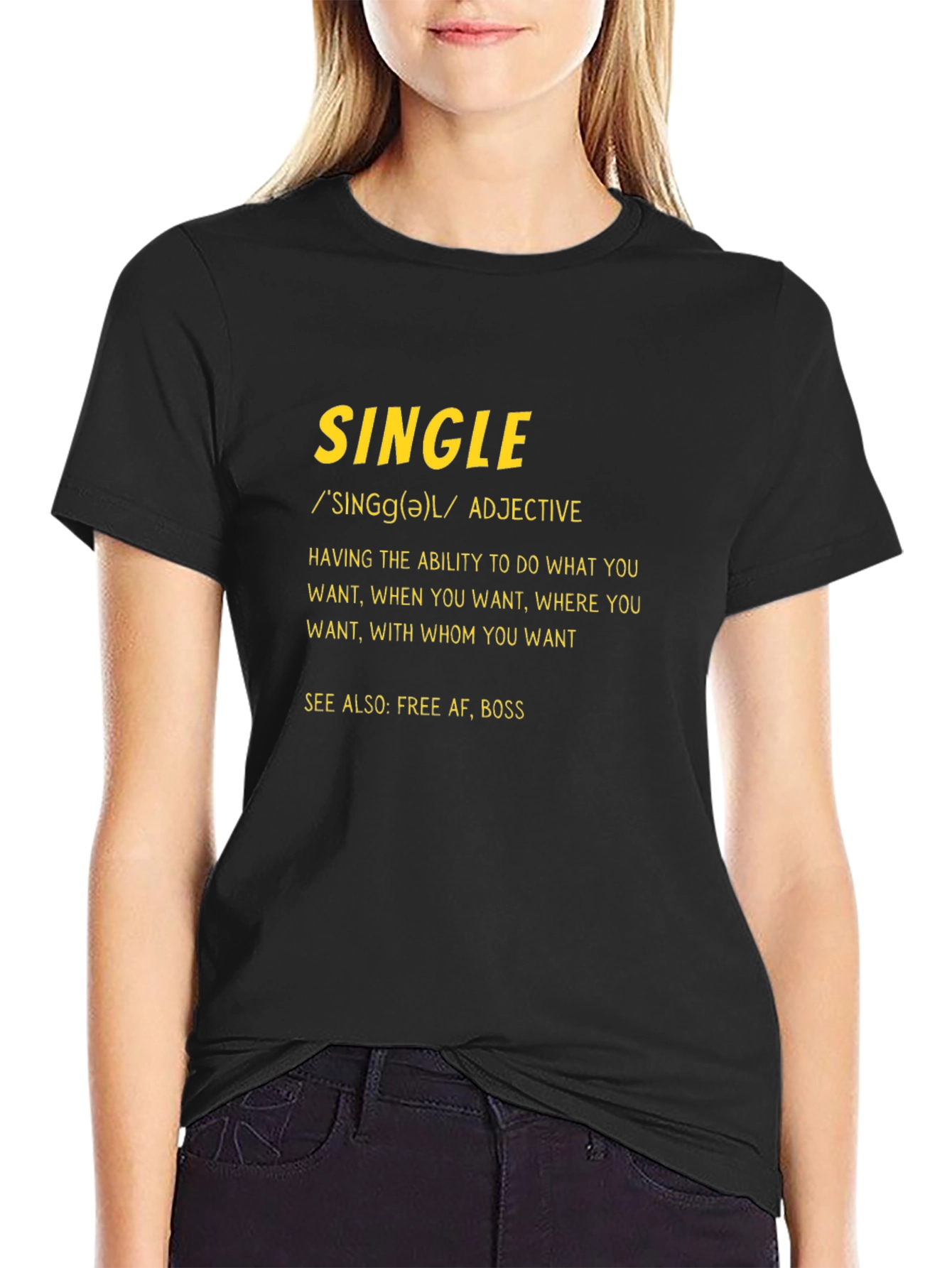 Single Definition Graphic T-Shirt