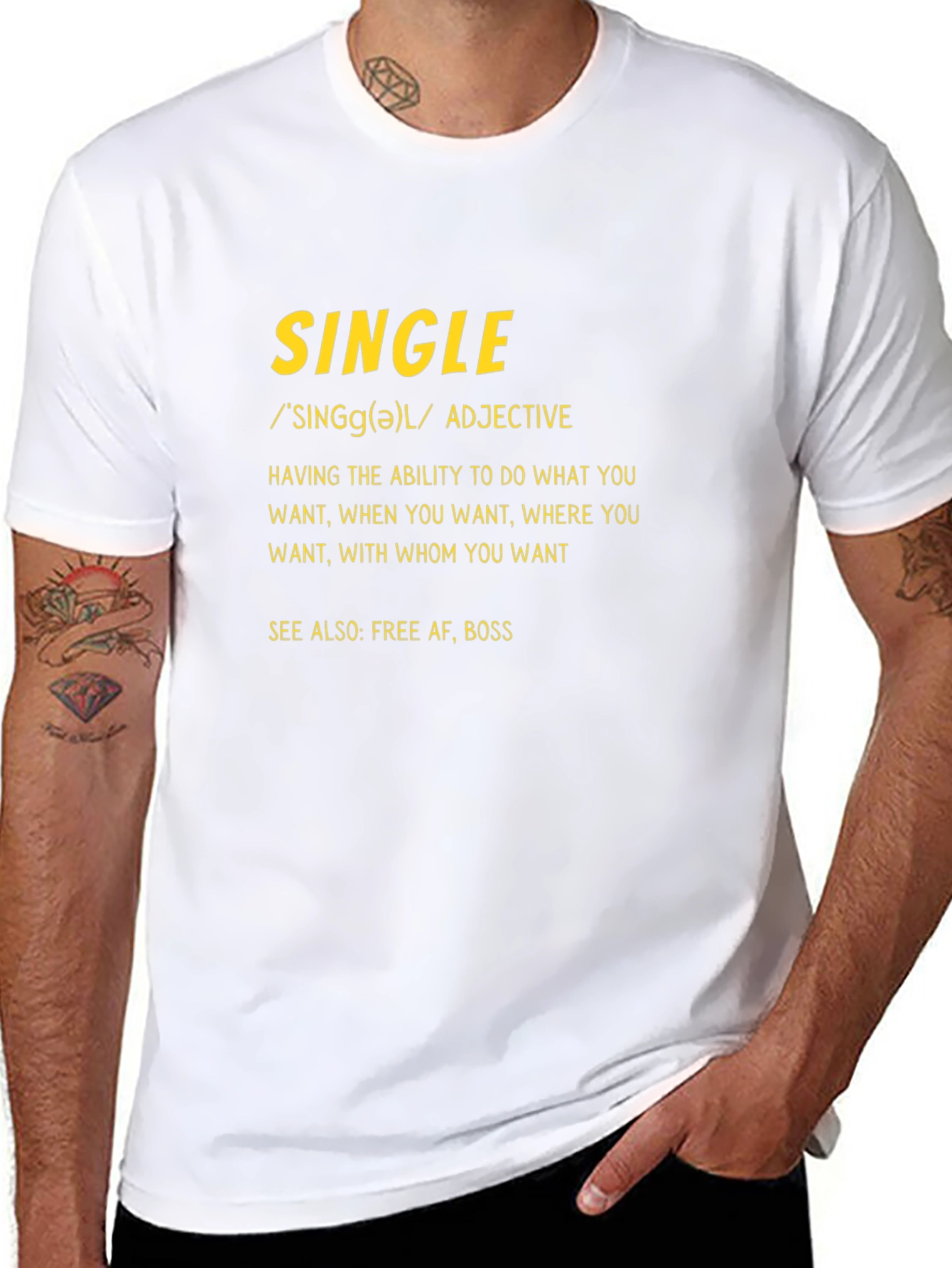 Single Definition Graphic T-Shirt