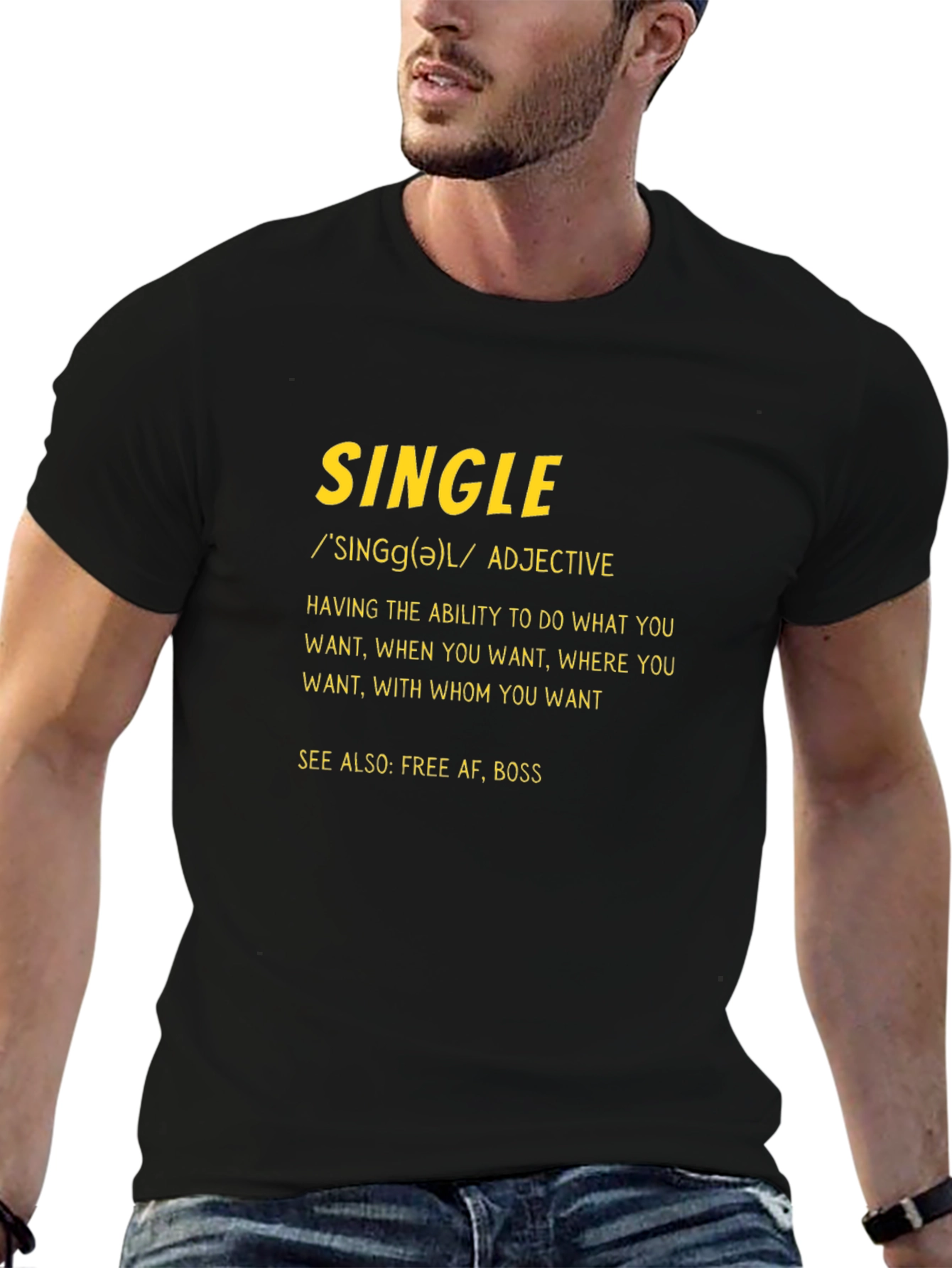 Single Definition Graphic T-Shirt