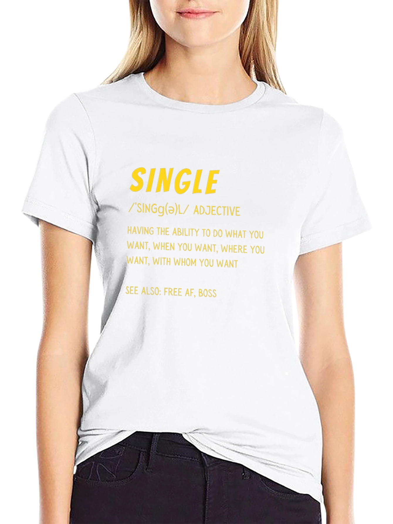 Single Definition Graphic T-Shirt