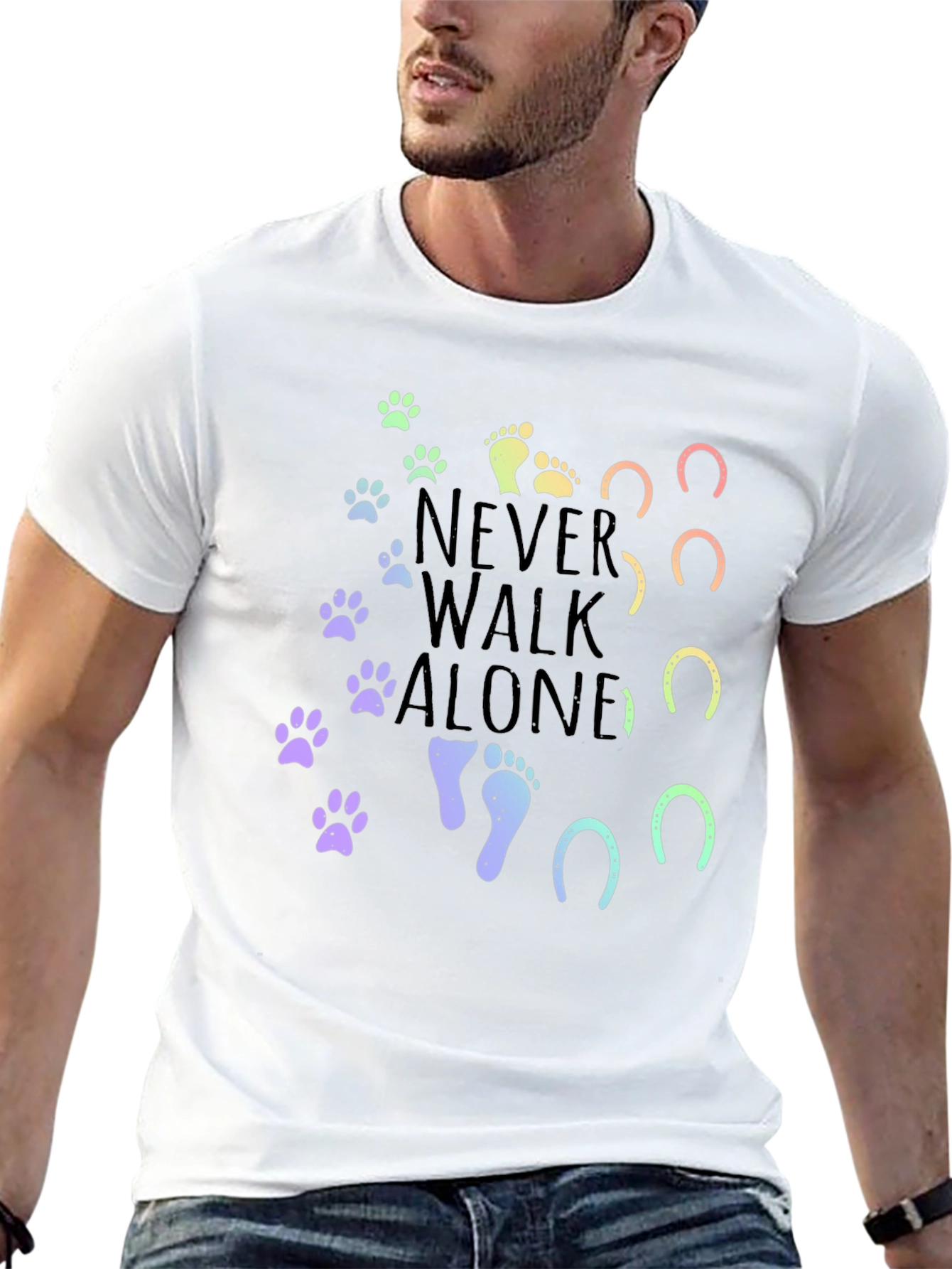 Never Walk Alone Graphic Tee