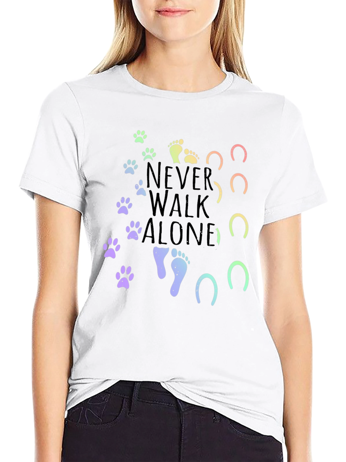 Never Walk Alone Graphic Tee