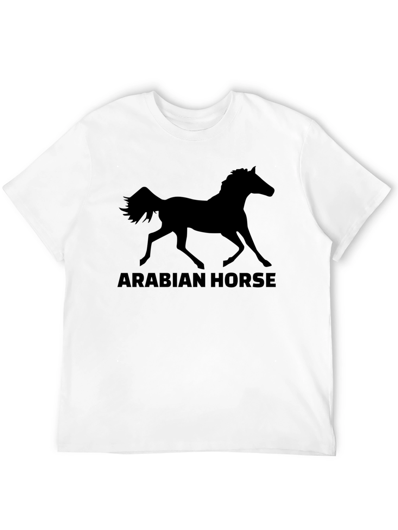 Arabian Horse Graphic T-Shirt - Stylish Mens Tee