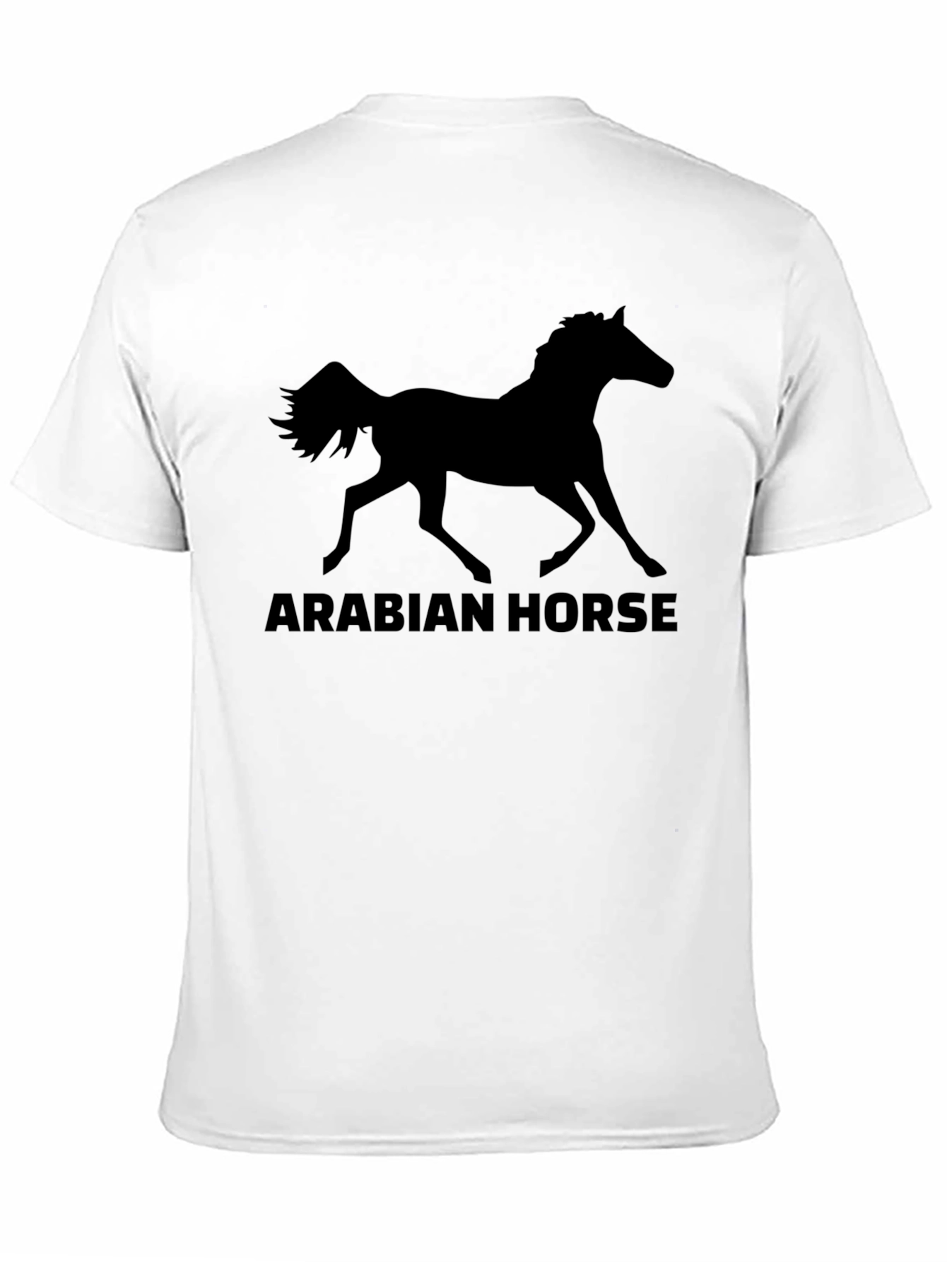 Arabian Horse Graphic T-Shirt - Stylish Mens Tee