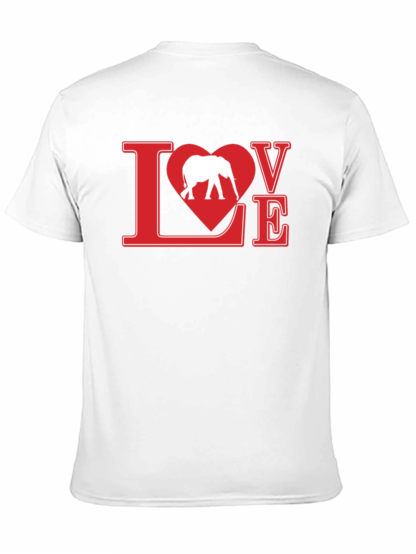 Elephant Love T-Shirt - Graphic Tee