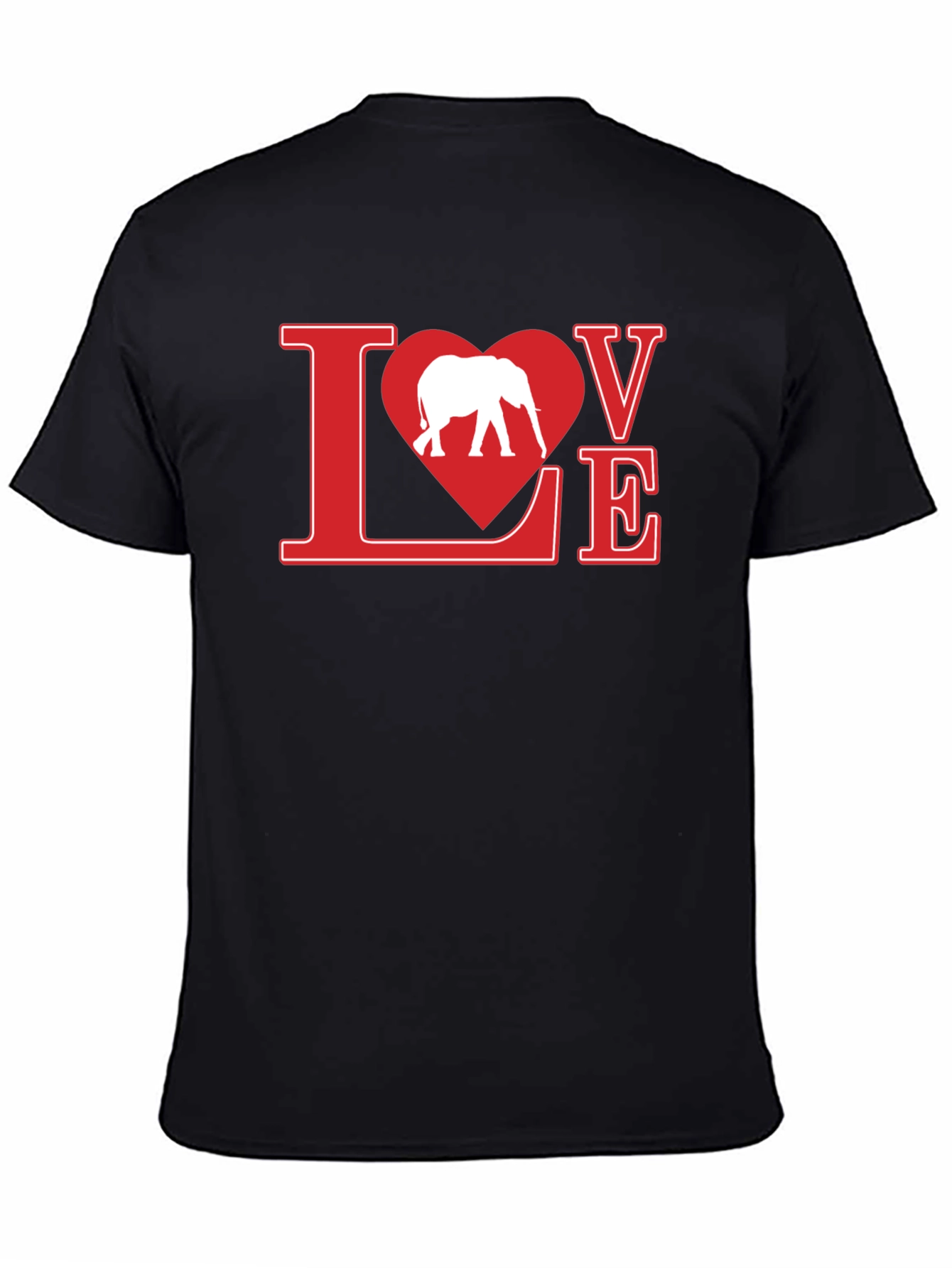 Elephant Love T-Shirt - Graphic Tee
