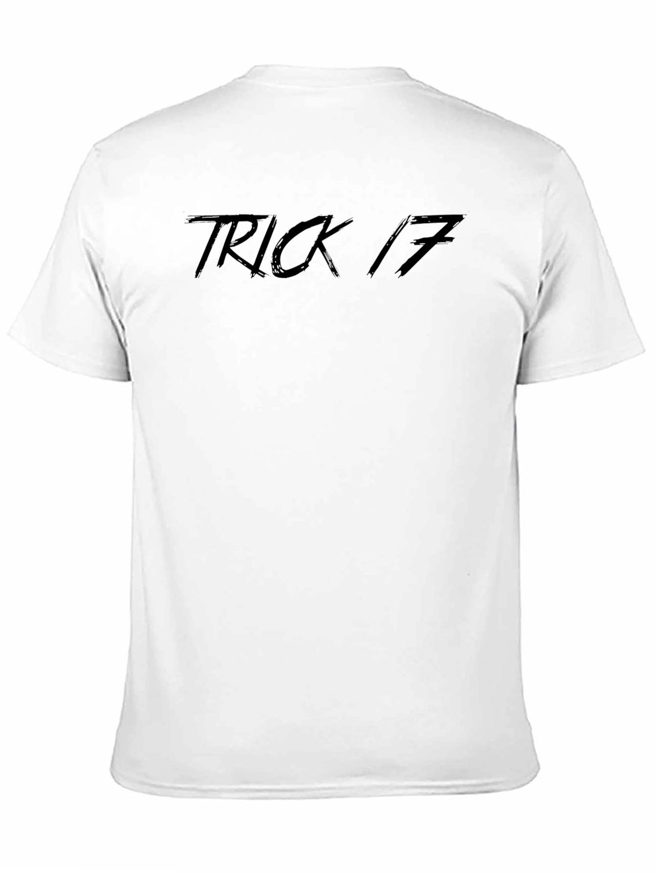 Trick 17 Graphic Tee - Stylish Black Cotton T-Shirt