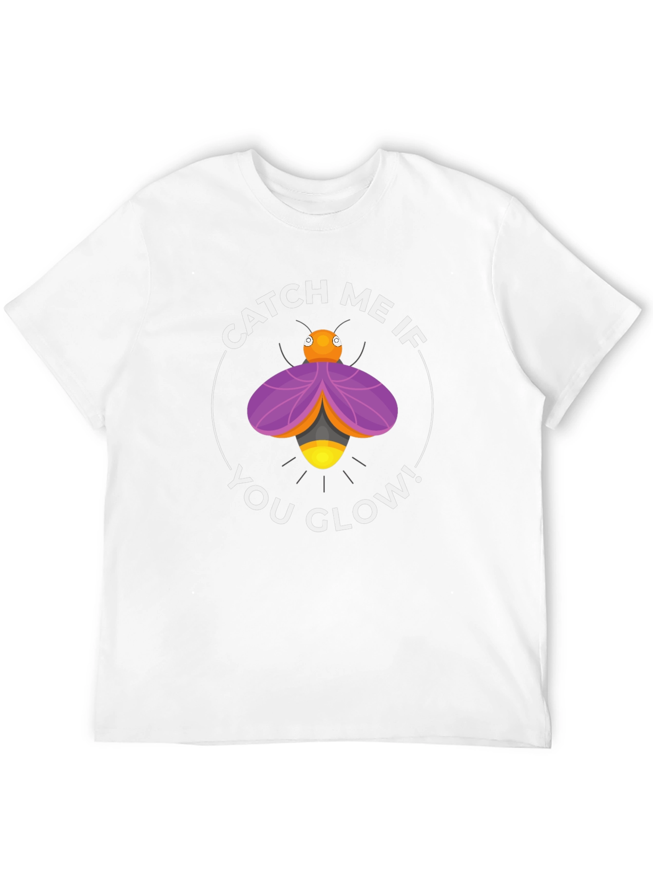 Catch Me If You Glow T-Shirt - Firefly Design
