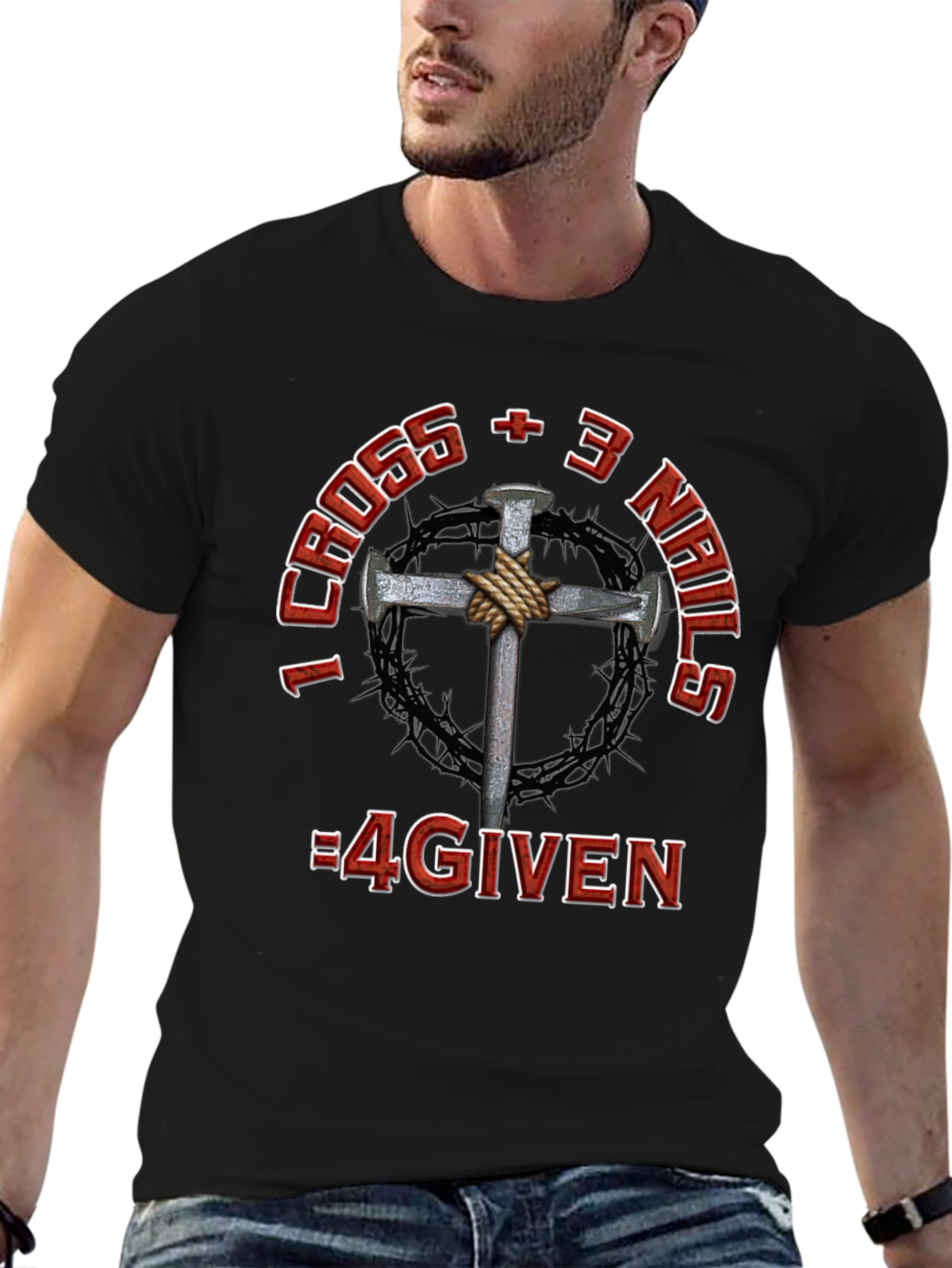 I Cross + 3 Nails = 4GIVEN T-Shirt