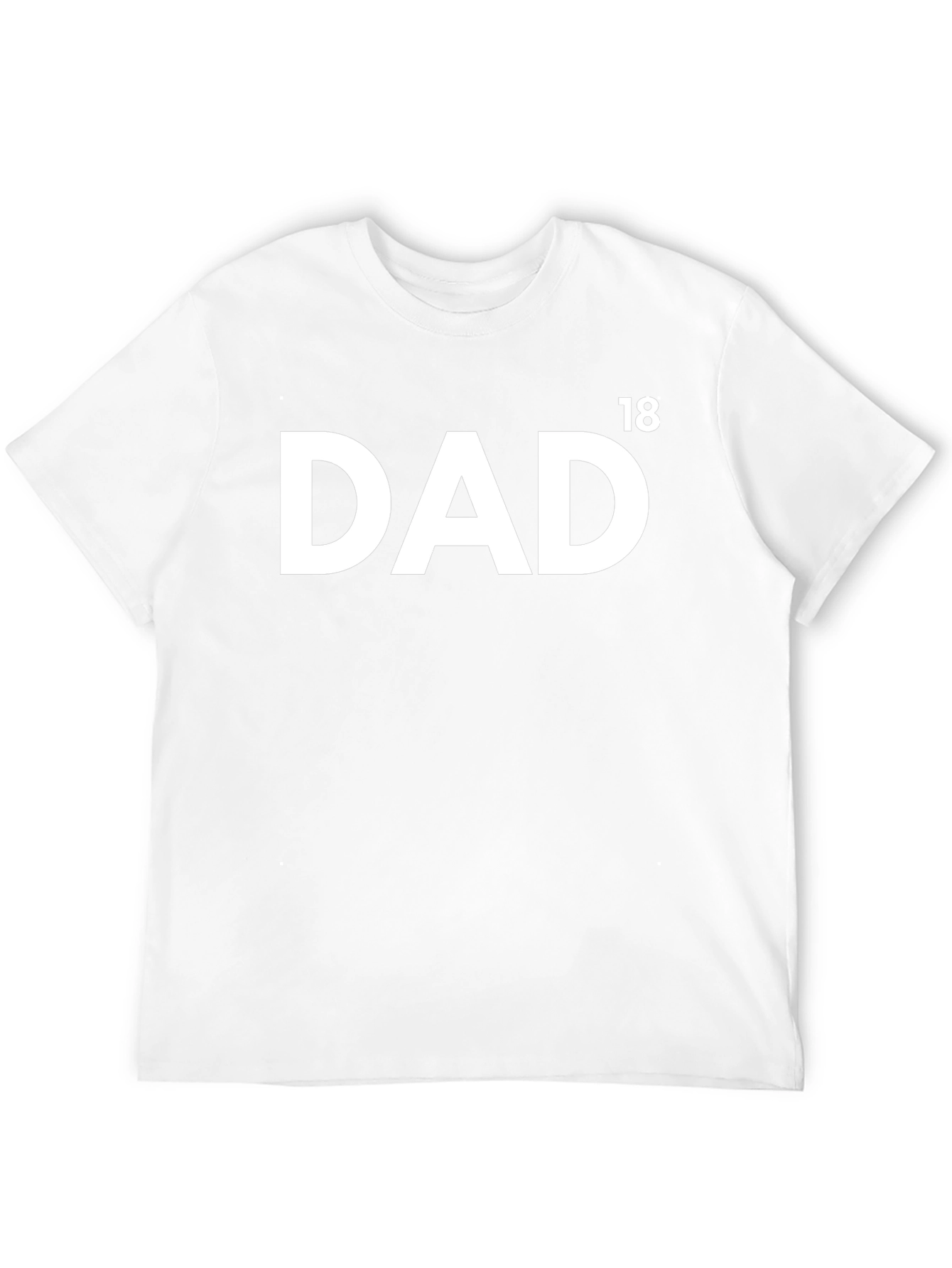 Dad Est 2018 Black Tee