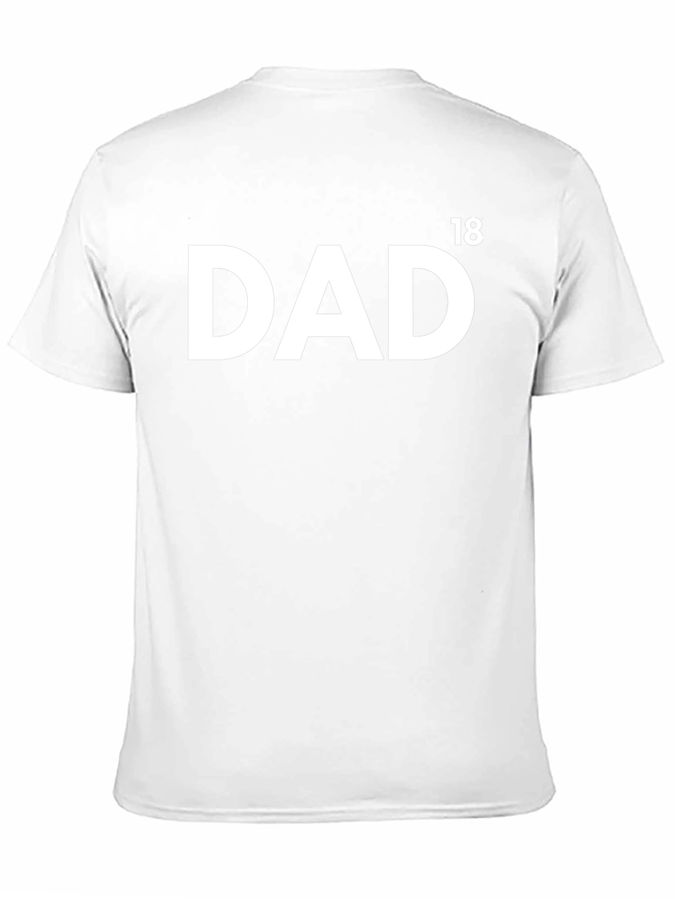 Dad Est 2018 Black Tee