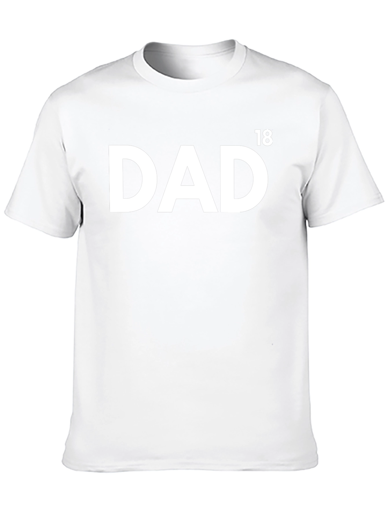 Dad Est 2018 Black Tee