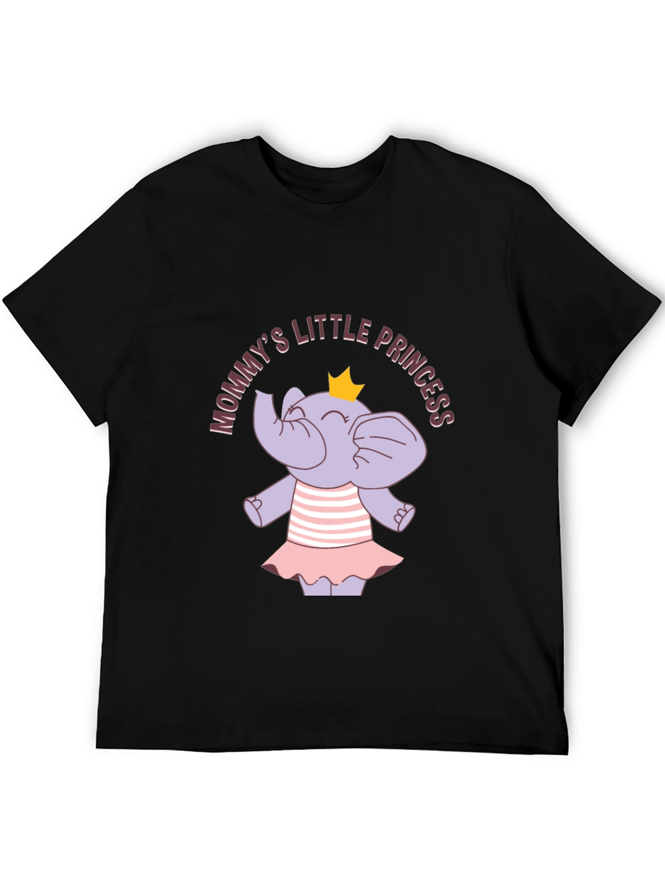 Mommys Little Princess Elephant T-Shirt