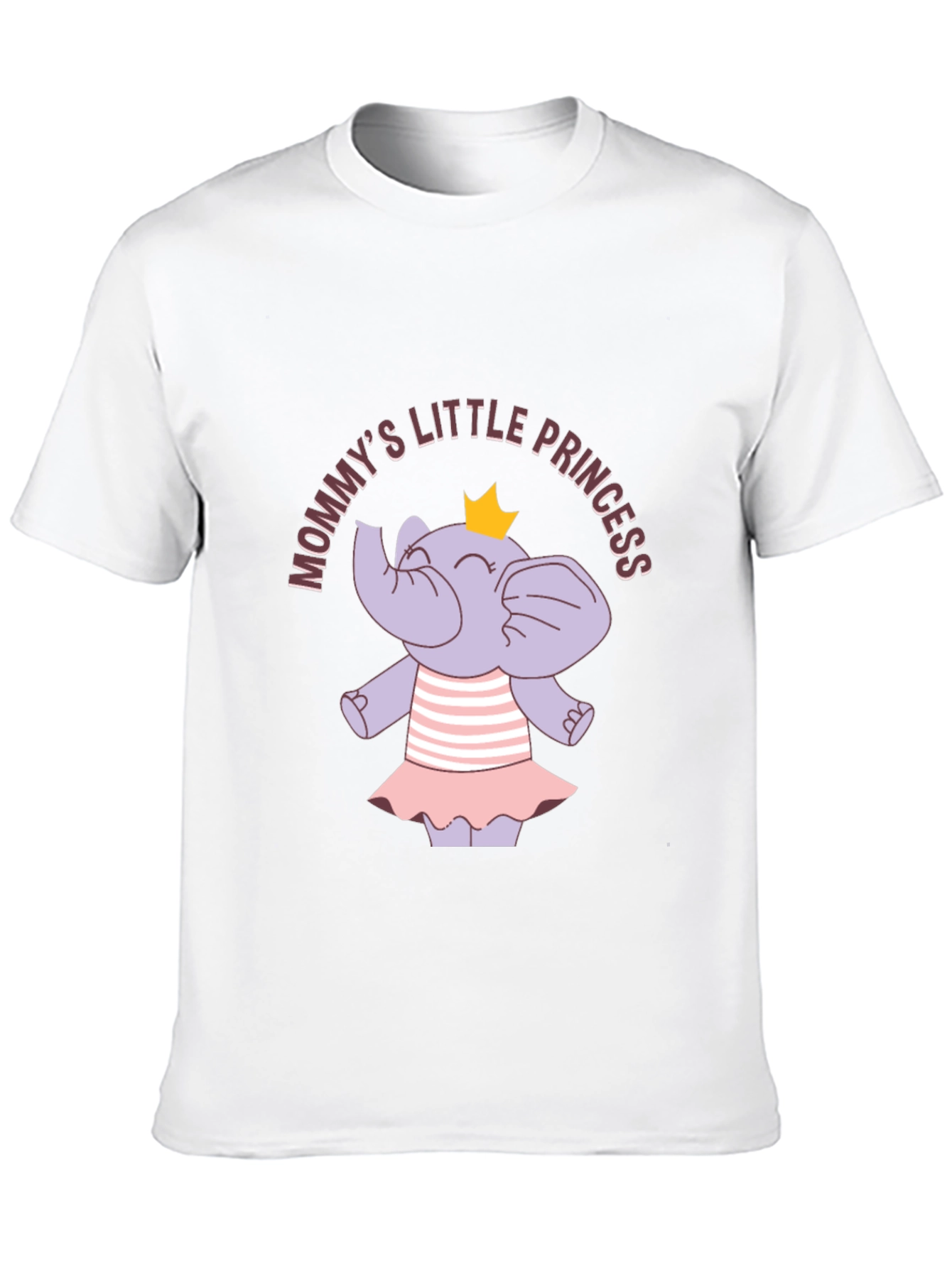 Mommys Little Princess Elephant T-Shirt