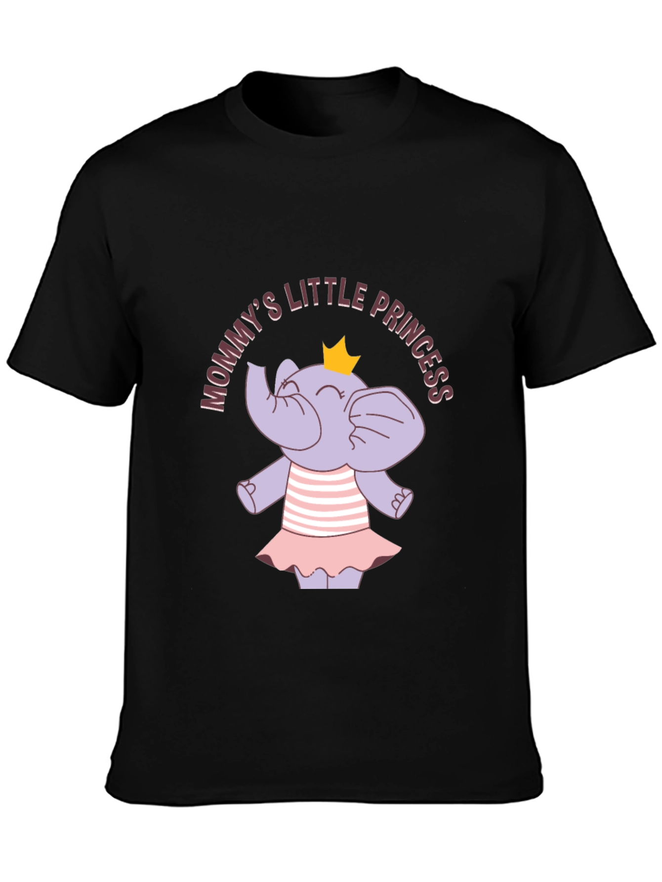 Mommys Little Princess Elephant T-Shirt
