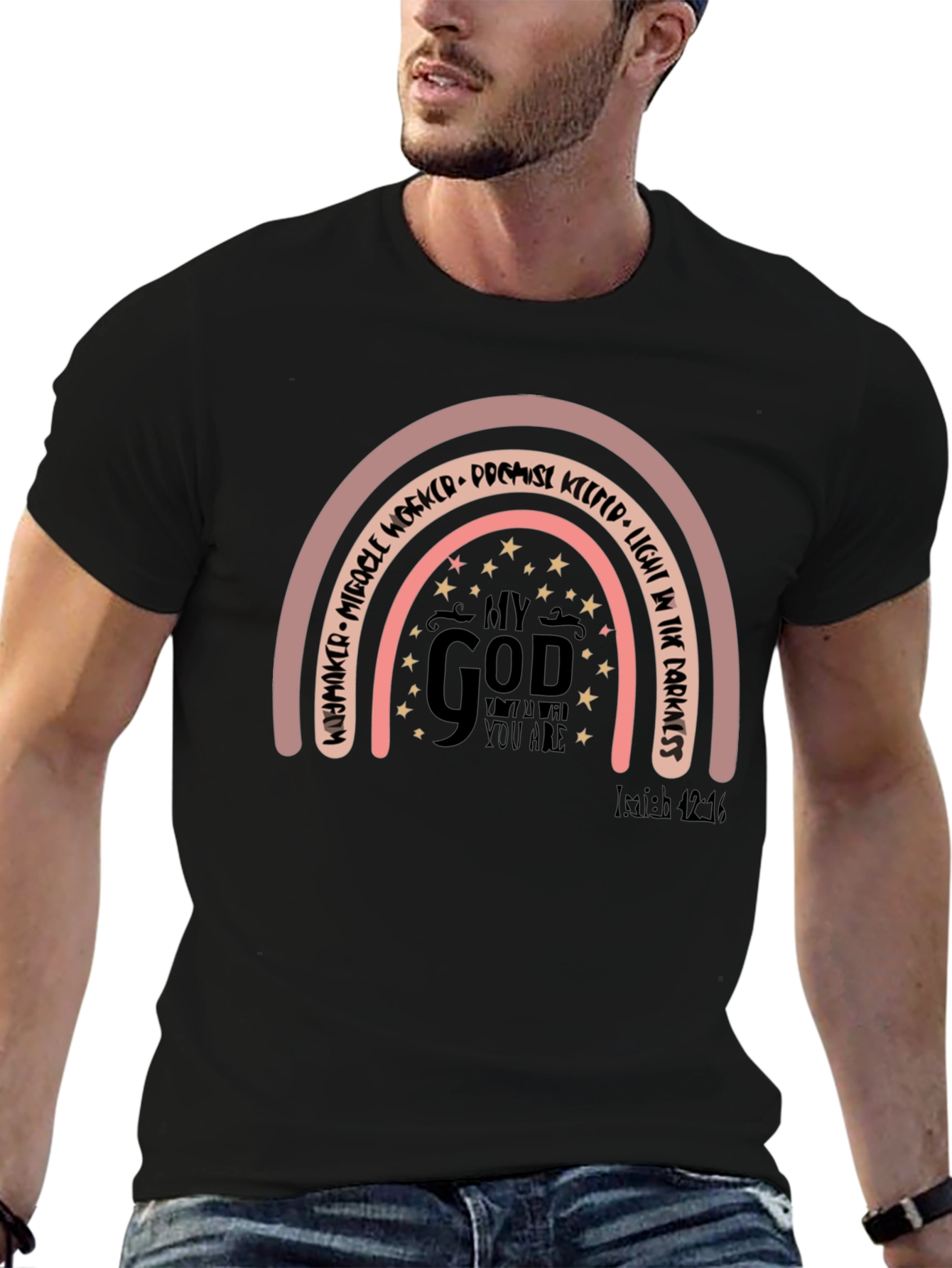 Waymaker Rainbow T-Shirt - Christian Apparel