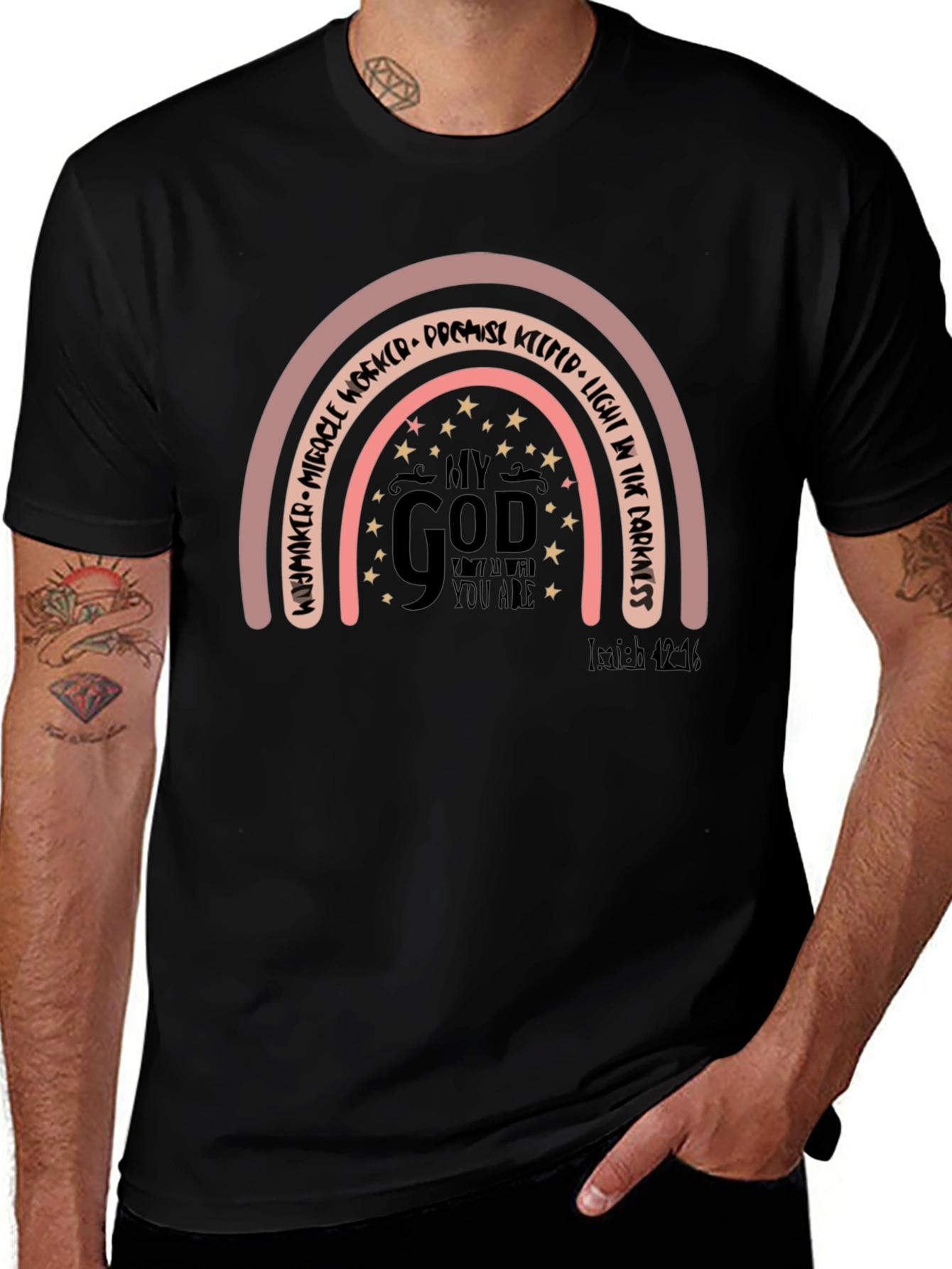 Waymaker Rainbow T-Shirt - Christian Apparel