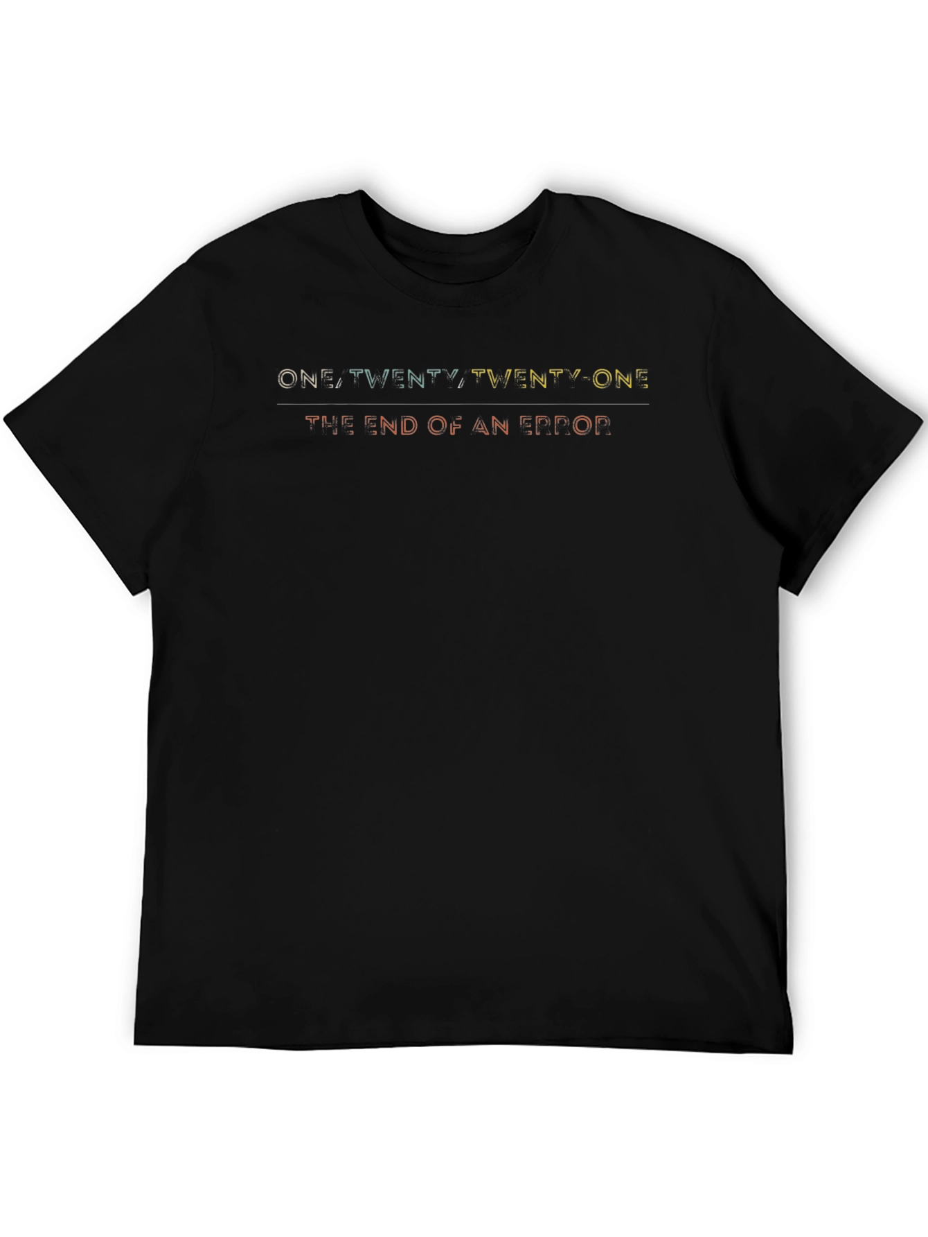 One Twenty Twenty One Black Graphic T-Shirt