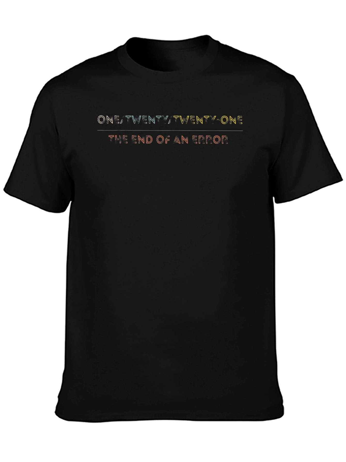 One Twenty Twenty One Black Graphic T-Shirt