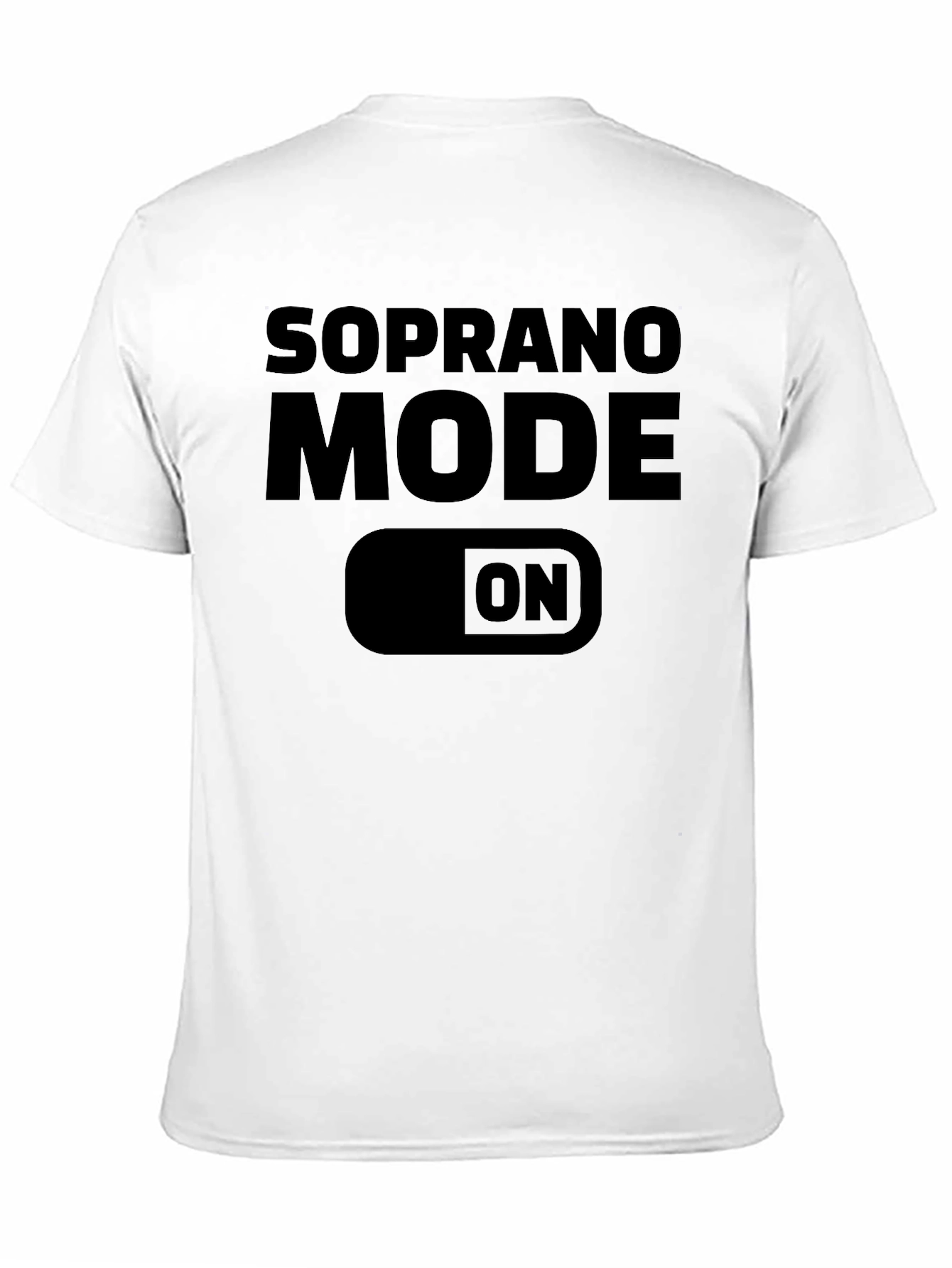 Soprano Mode ON Black T-Shirt