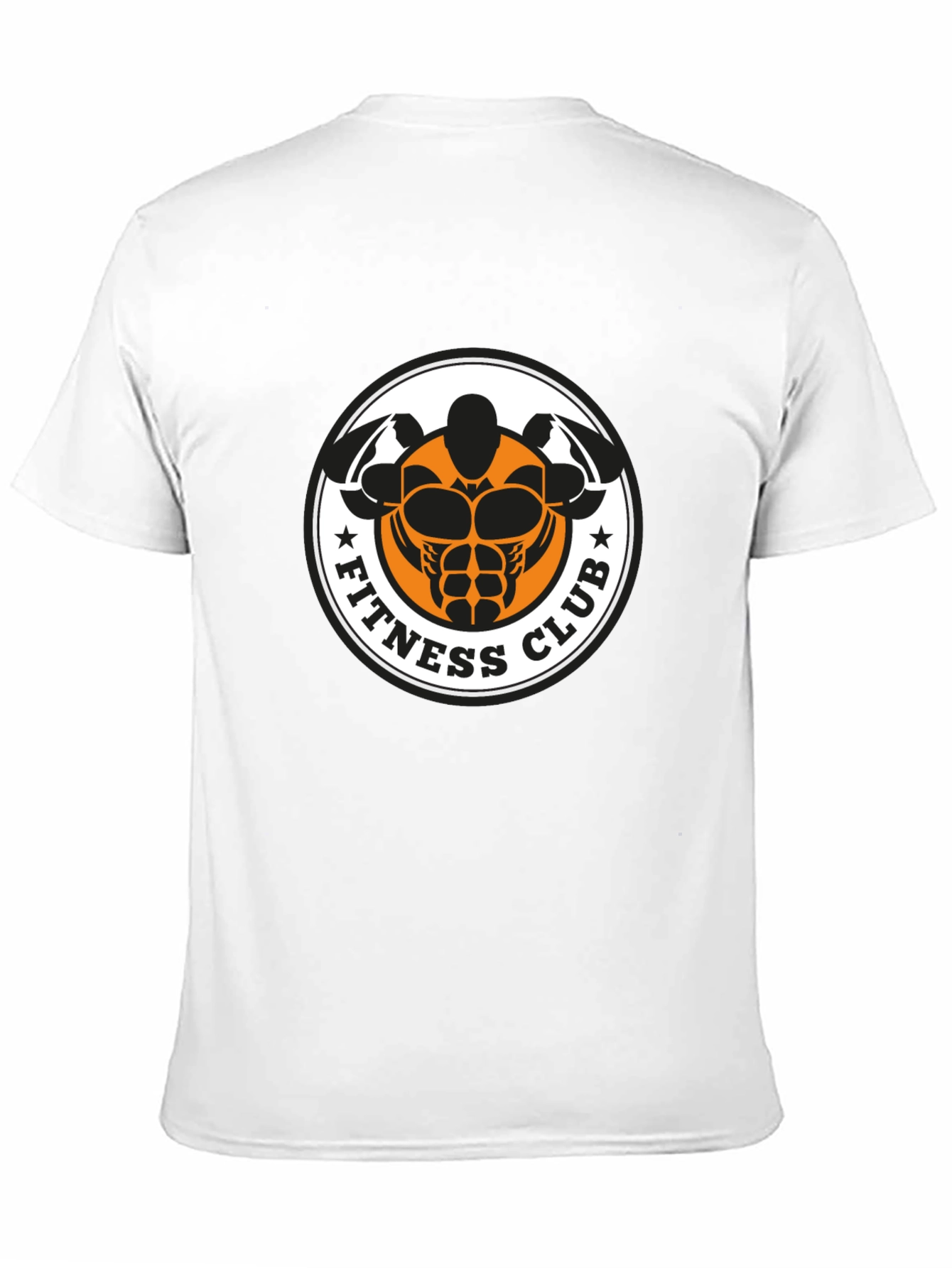 Black Fitness Club Graphic T-Shirt