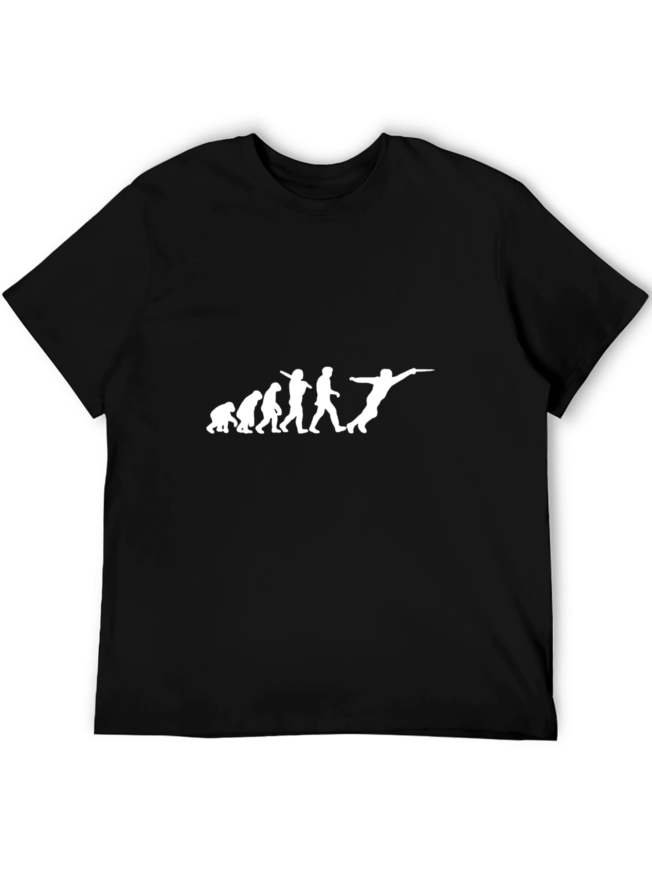 Evolution Ultimate Frisbee T-Shirt - Black