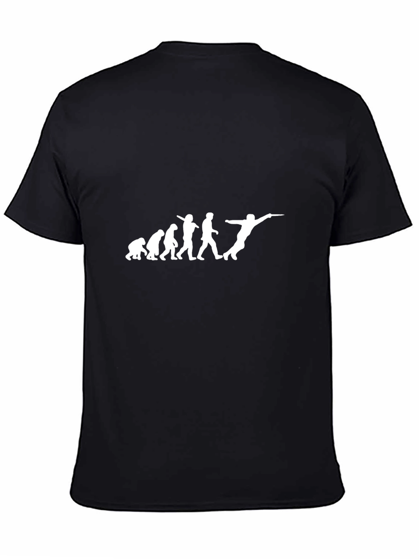 Evolution Ultimate Frisbee T-Shirt - Black