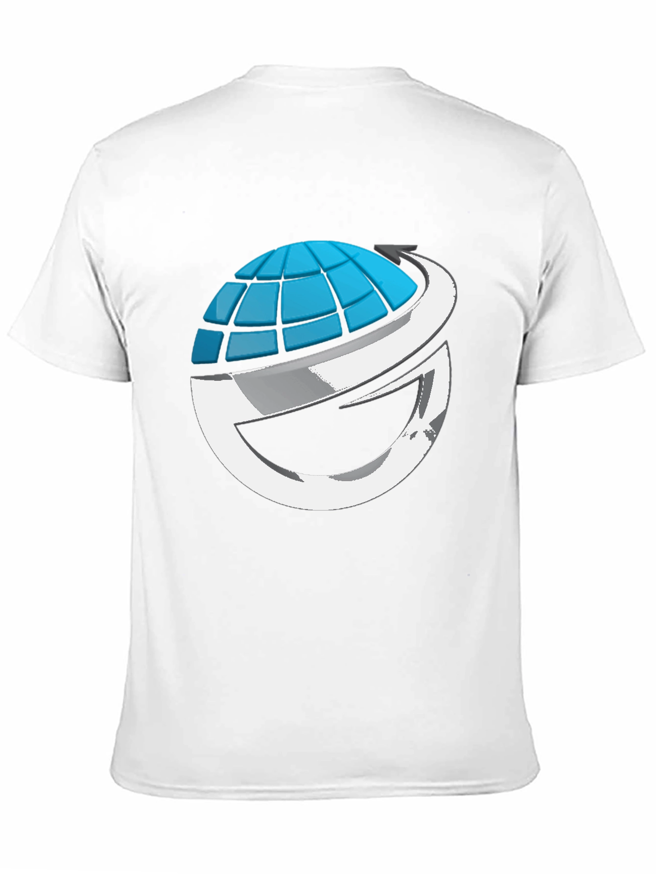 Global Vision Graphic Tee - Black Cotton Blend